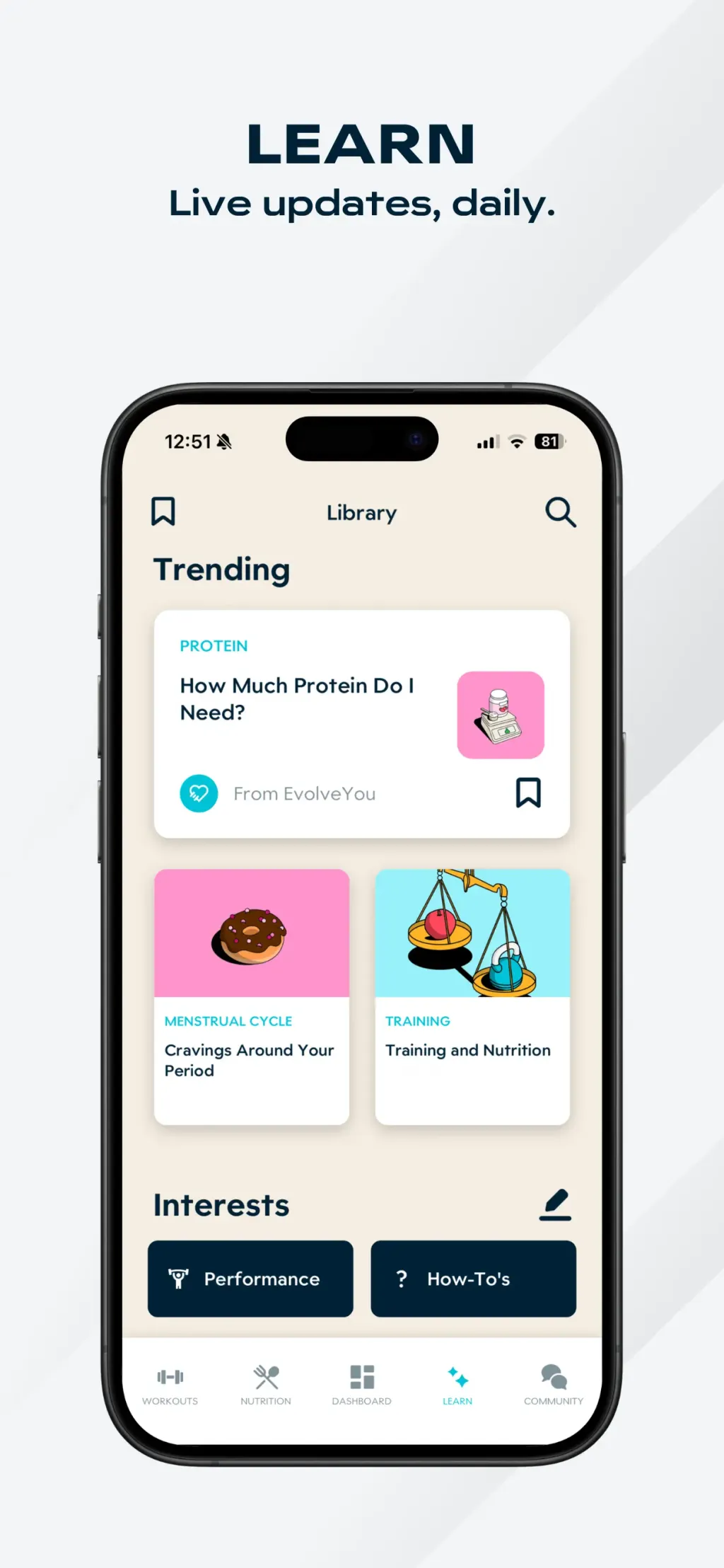 EvolveYou: Strength For Women App Store screenshot 9