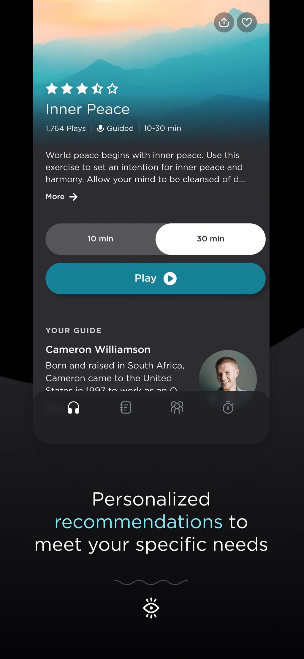 Expand: Beyond Meditation App Store screenshot 3