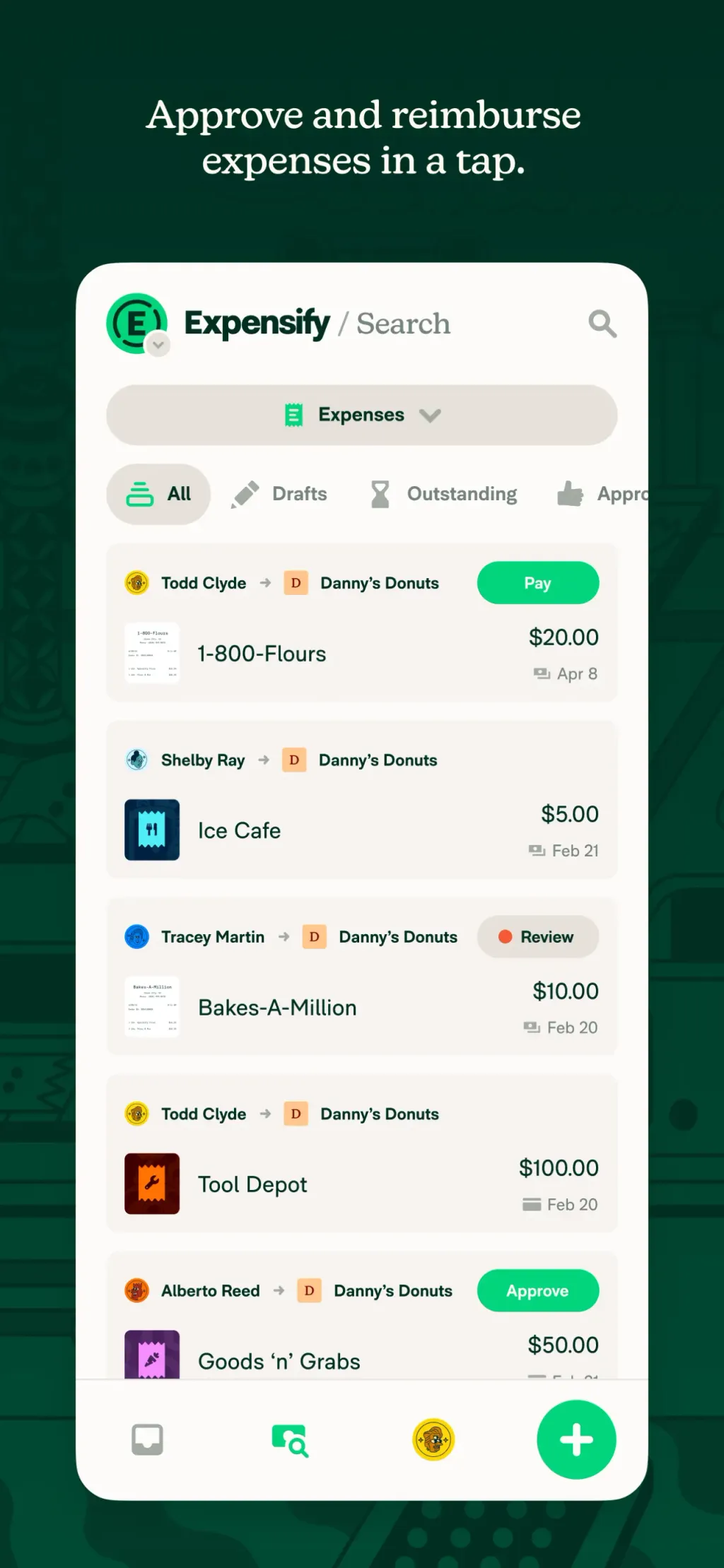 Expensify - Travel & Expense App Store screenshot 3