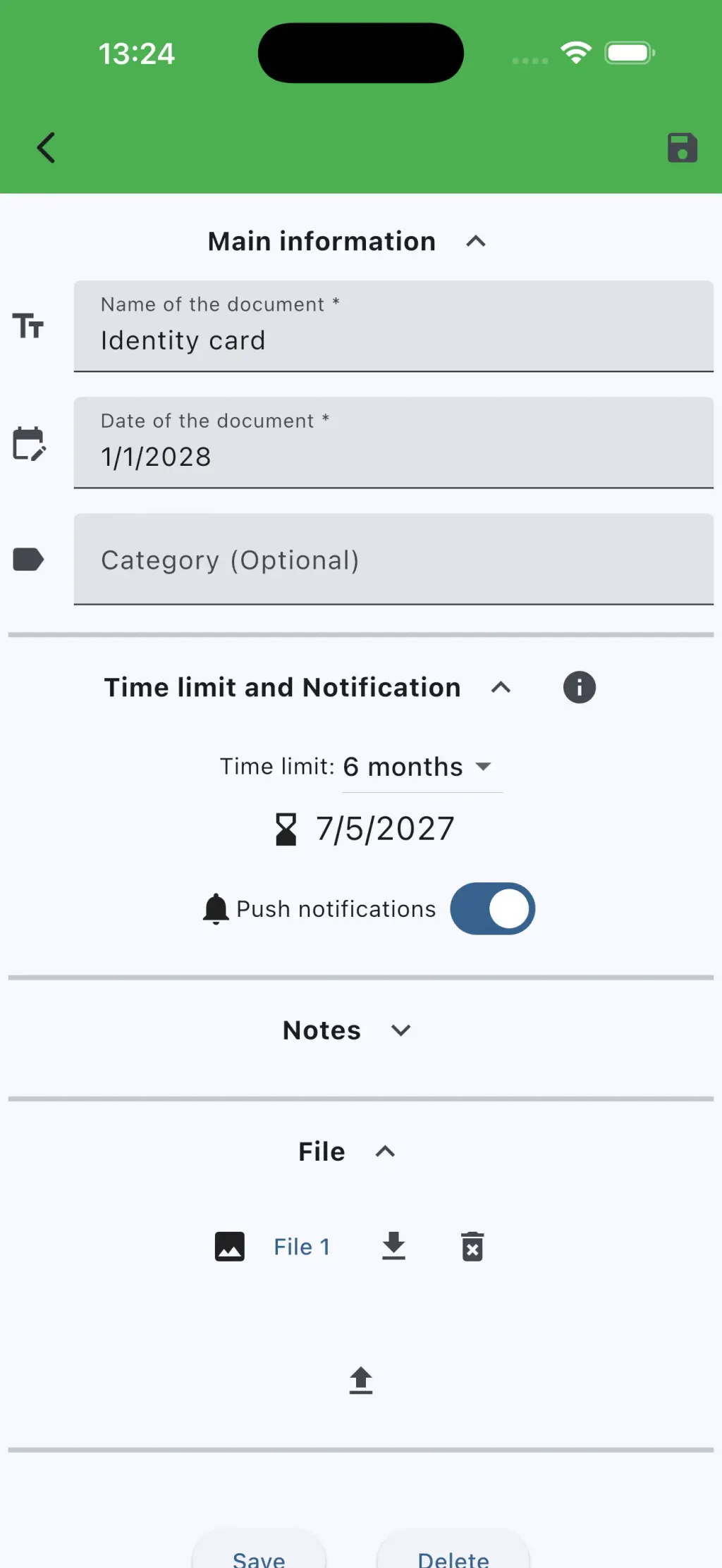 ExpiNotif: Expiration dates App Store screenshot 2