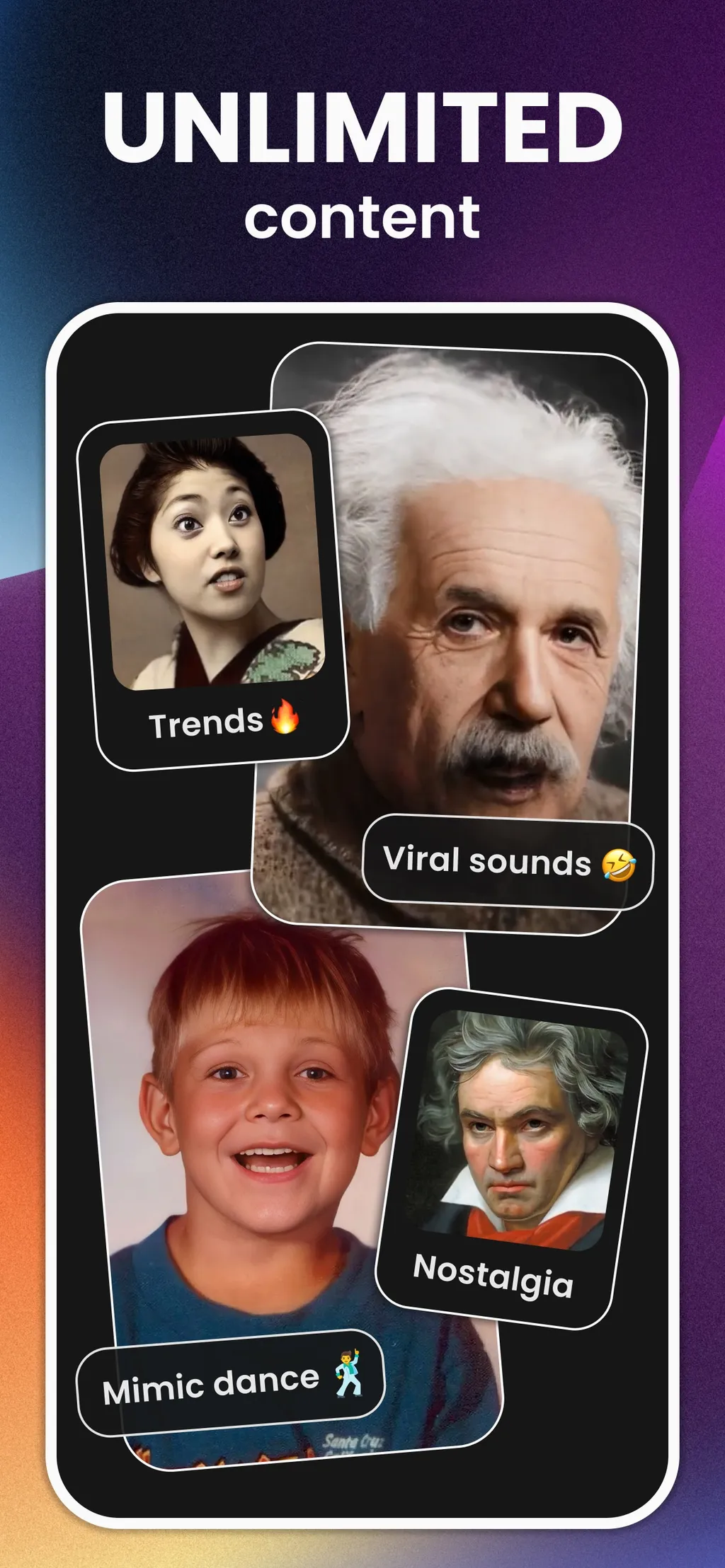 Face Dance: AI Photo Animator App Store screenshot 4