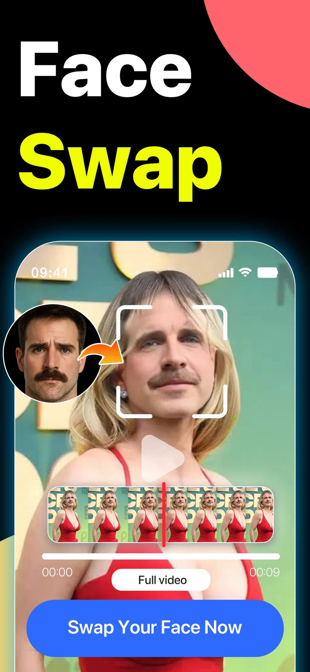 FaceAi: Face Swap Any Video App Store screenshot 1