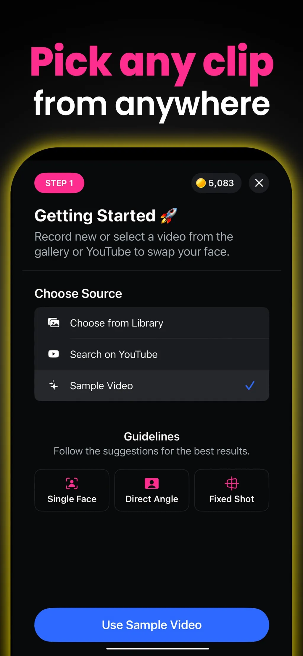 FaceAi: Face Swap Any Video App Store screenshot 8