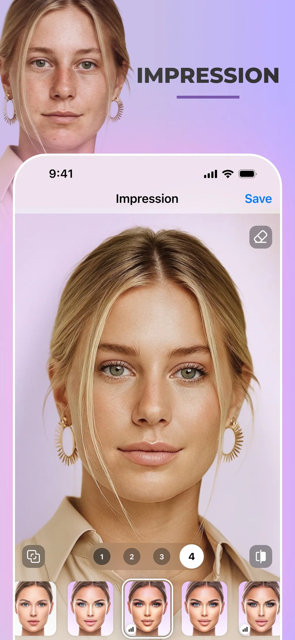 FaceApp: Perfect Face Editor App Store screenshot 1