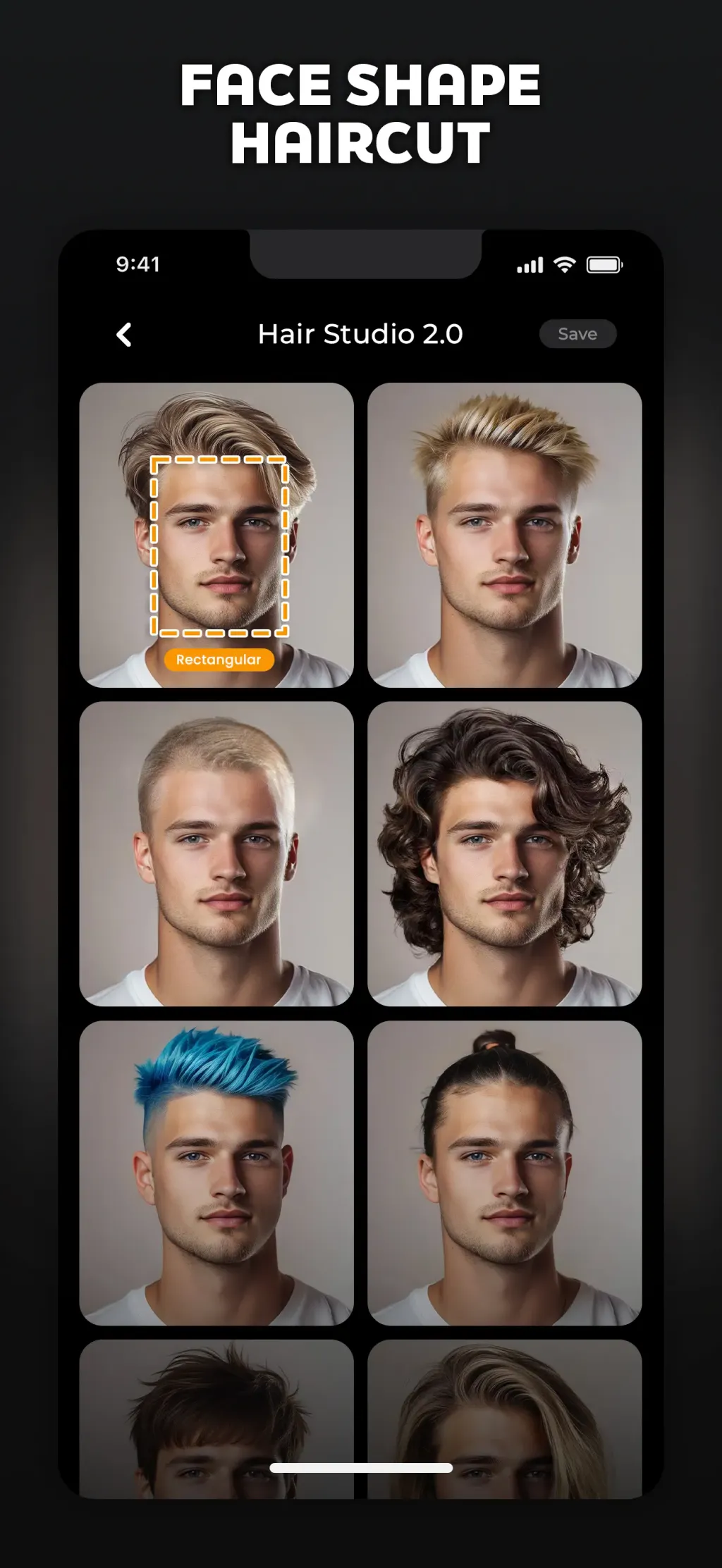 FaceLab: Face Age, Hair Filter App Store screenshot 1