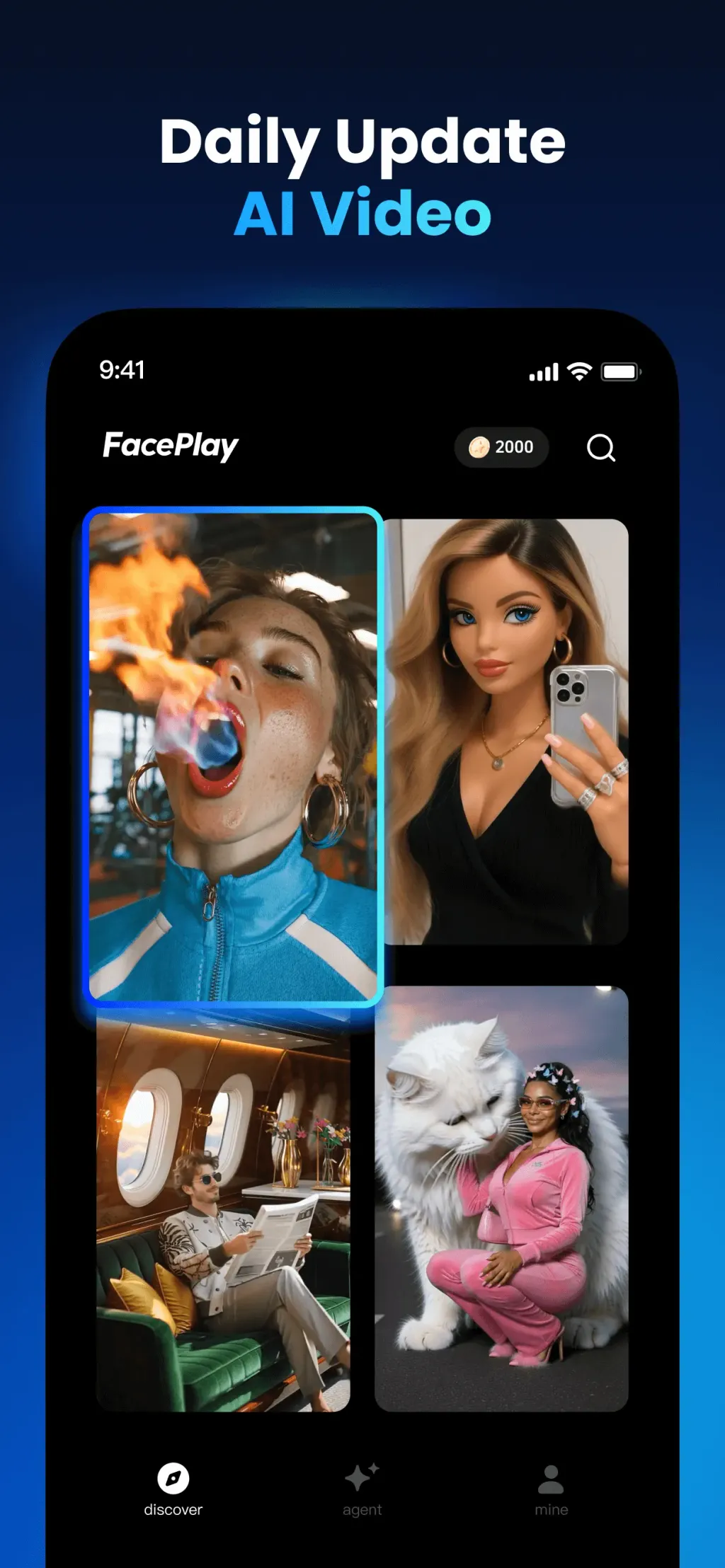 Faceplay: AI Video Photo Maker App Store screenshot 5