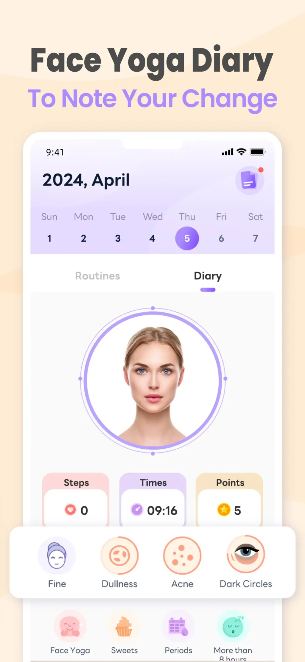 FaceYogi - Face Yoga, Massage App Store screenshot 5