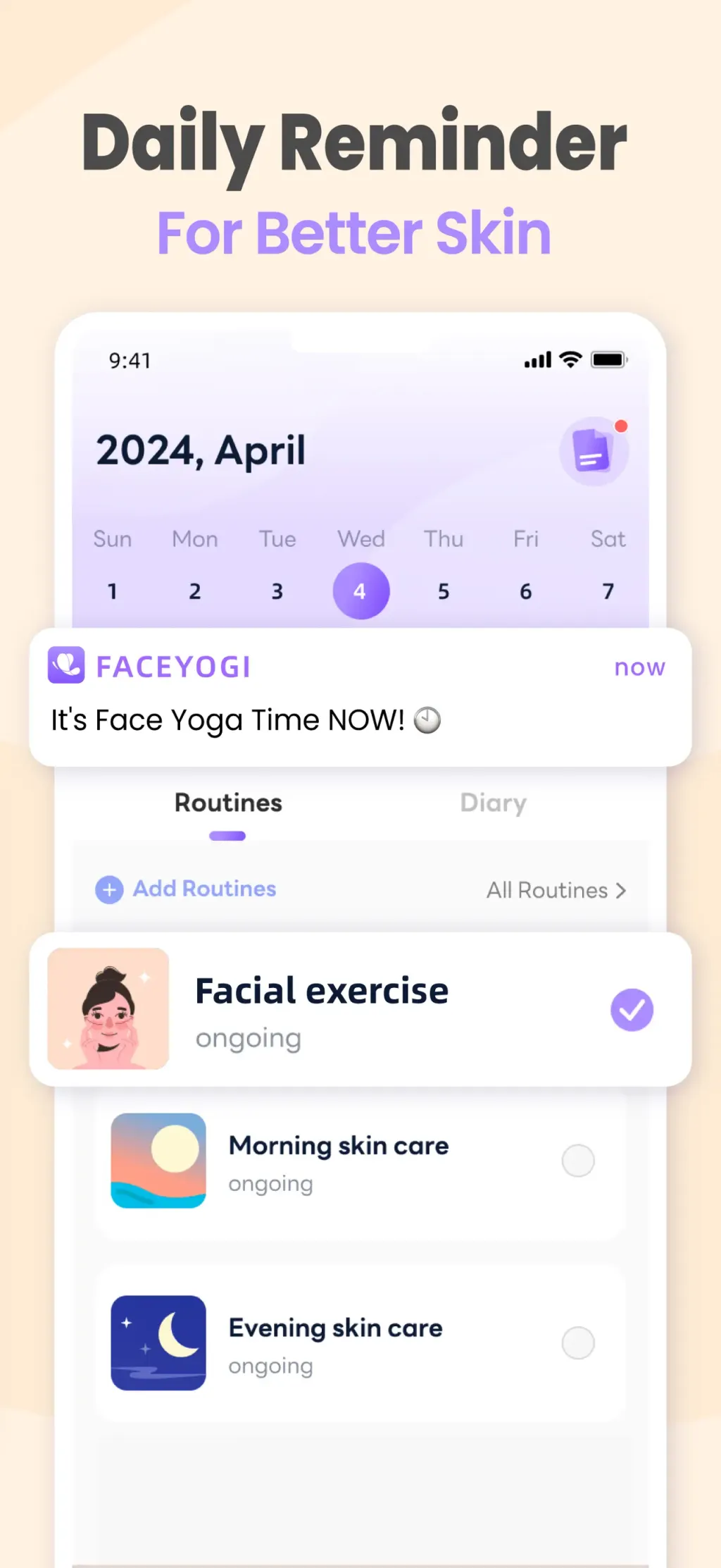 FaceYogi - Face Yoga, Massage App Store screenshot 7