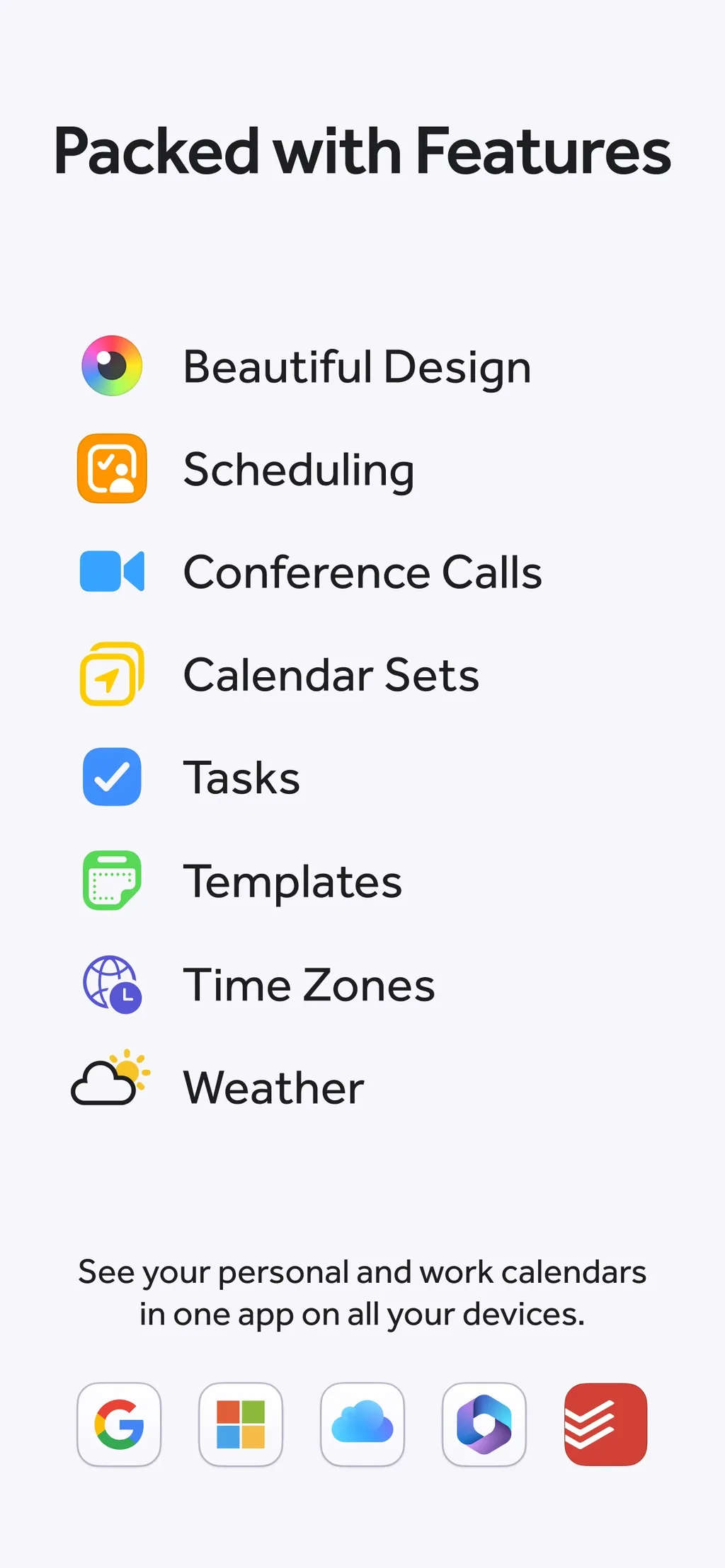 Fantastical Calendar App Store screenshot 5
