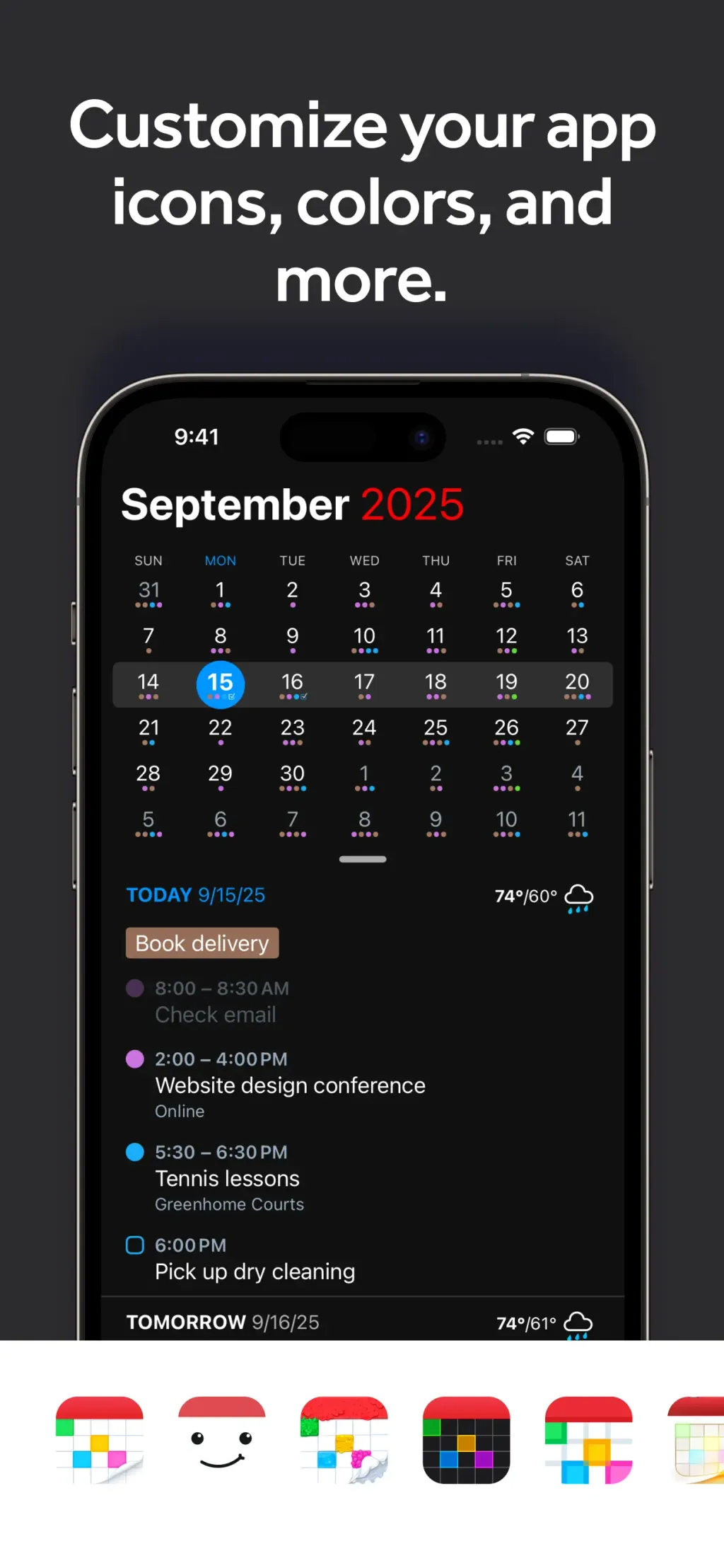 Fantastical Calendar App Store screenshot 8