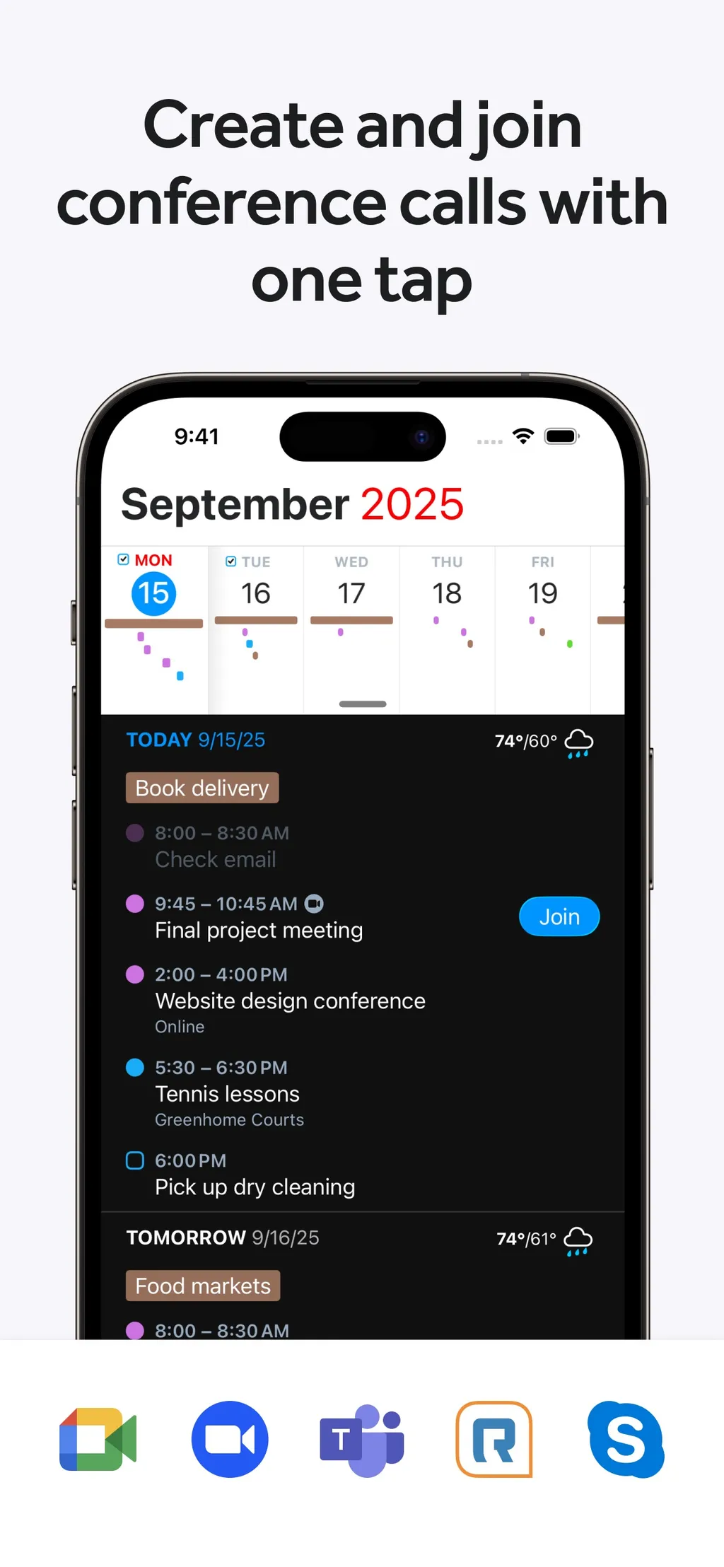 Fantastical Calendar App Store screenshot 9