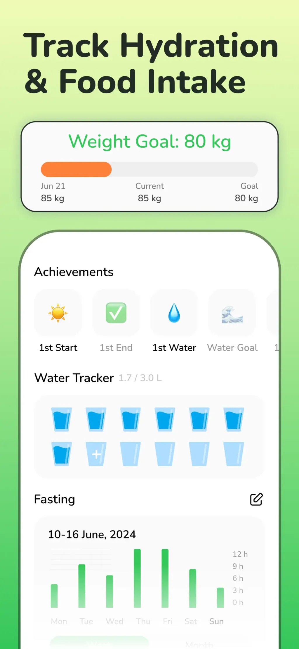 Fastie: Calorie & Food Tracker App Store screenshot 8
