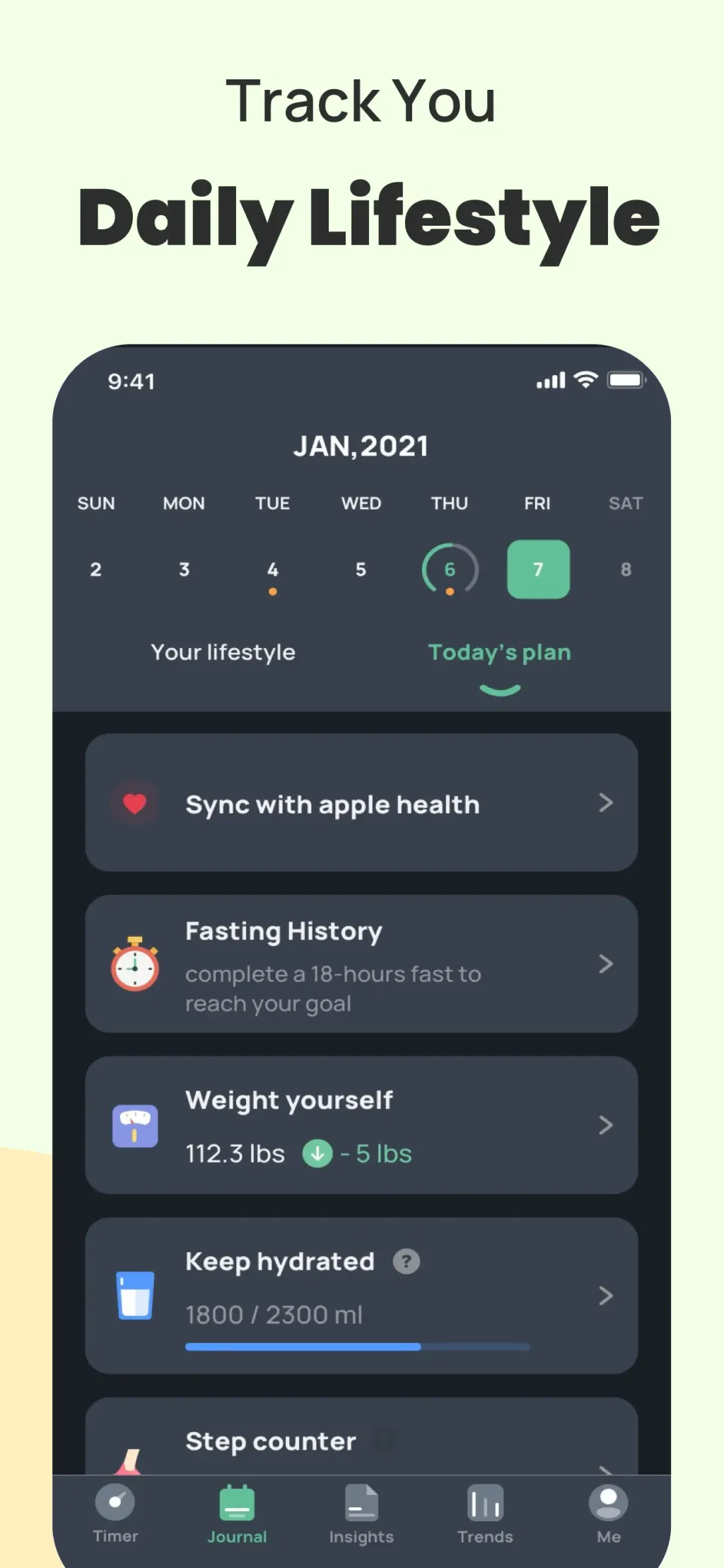 Fastin: Intermittent Fasting App Store screenshot 8
