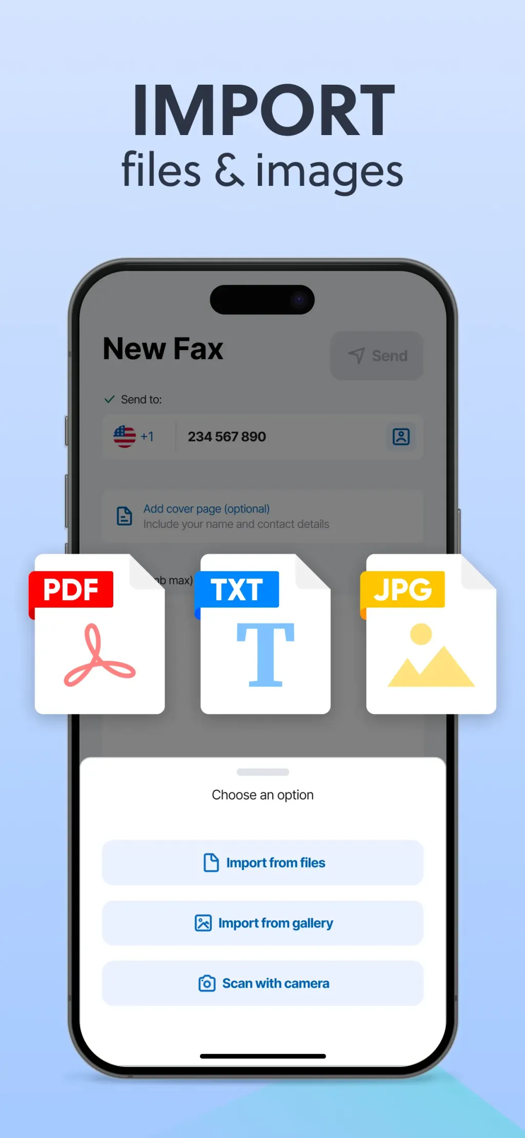 FAX from iPhone・Send & Receive App Store screenshot 7