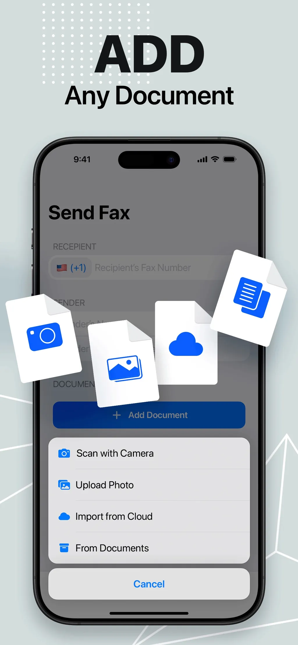 FaxFree: Send Fax From iPhone App Store screenshot 4