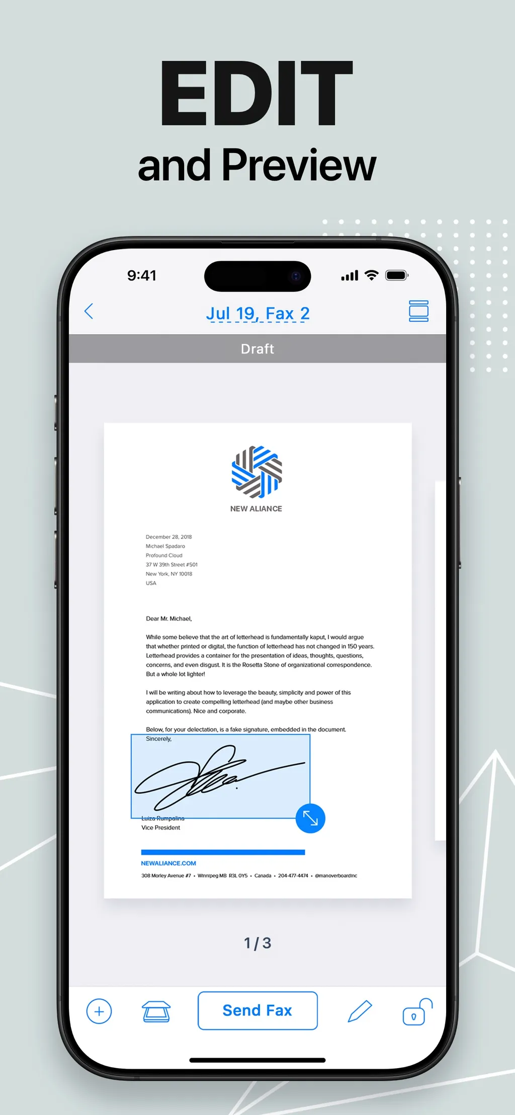 FaxFree: Send Fax From iPhone App Store screenshot 5