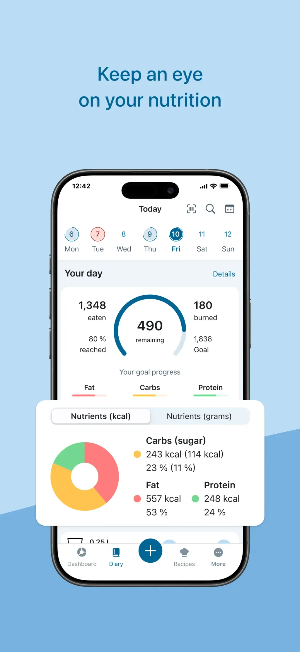 Fddb AI Calorie Counter & Diet App Store screenshot 8
