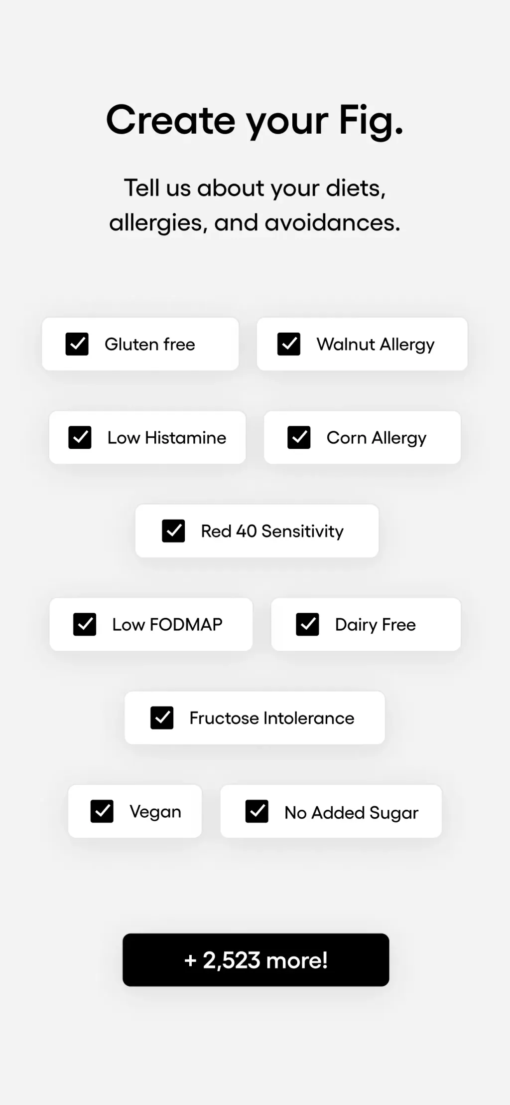 Fig: Food Scanner & Guide App Store screenshot 2
