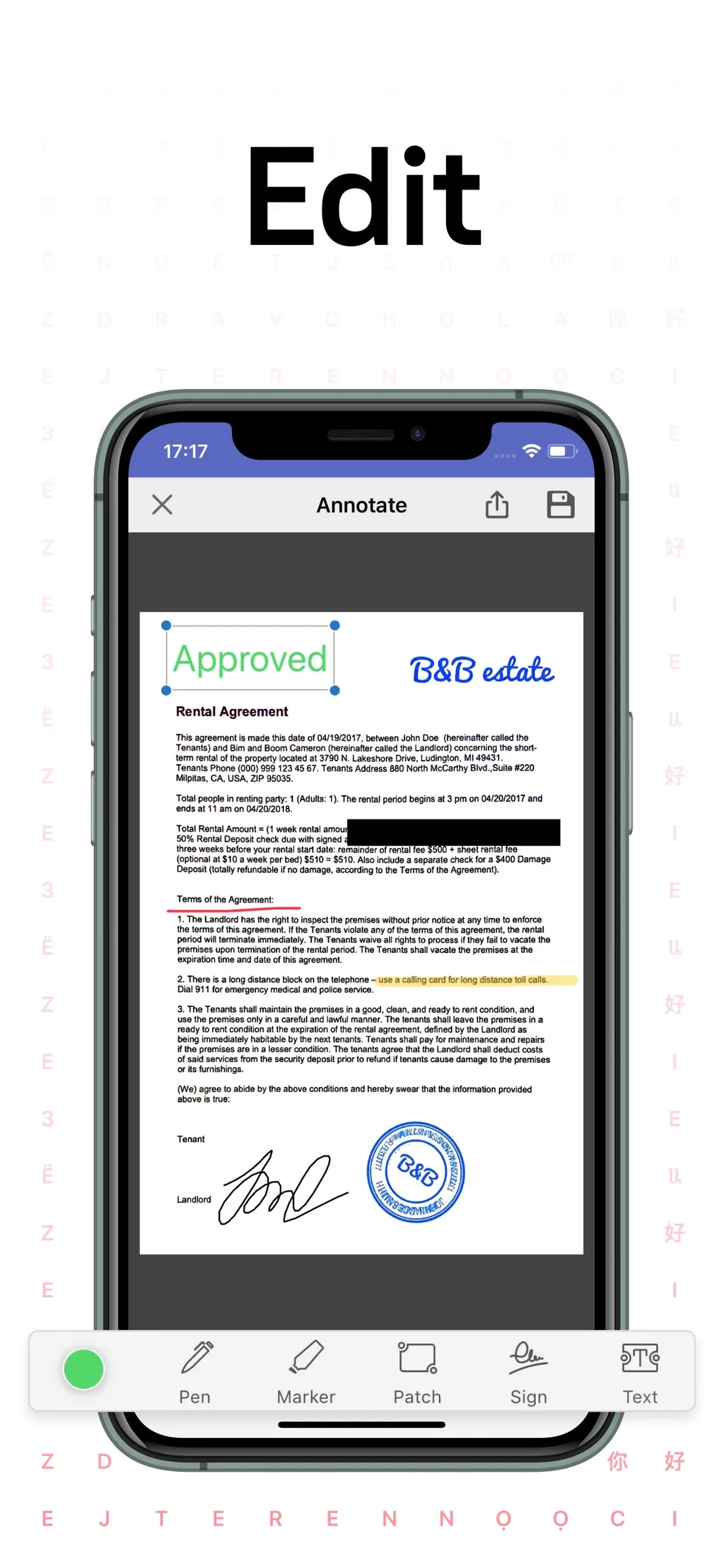 FineReader: PDF Scanner & OCR App Store screenshot 3