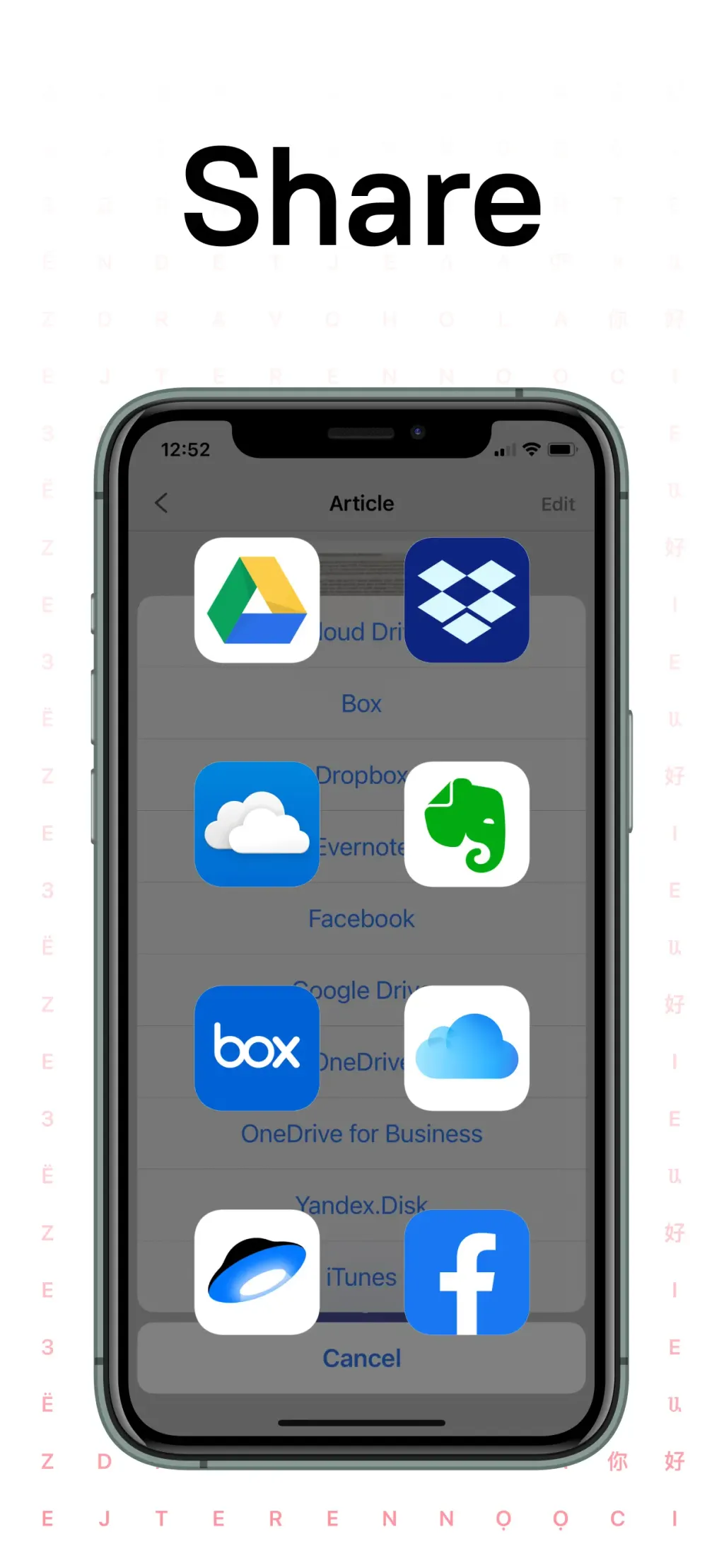 FineReader: PDF Scanner & OCR App Store screenshot 4