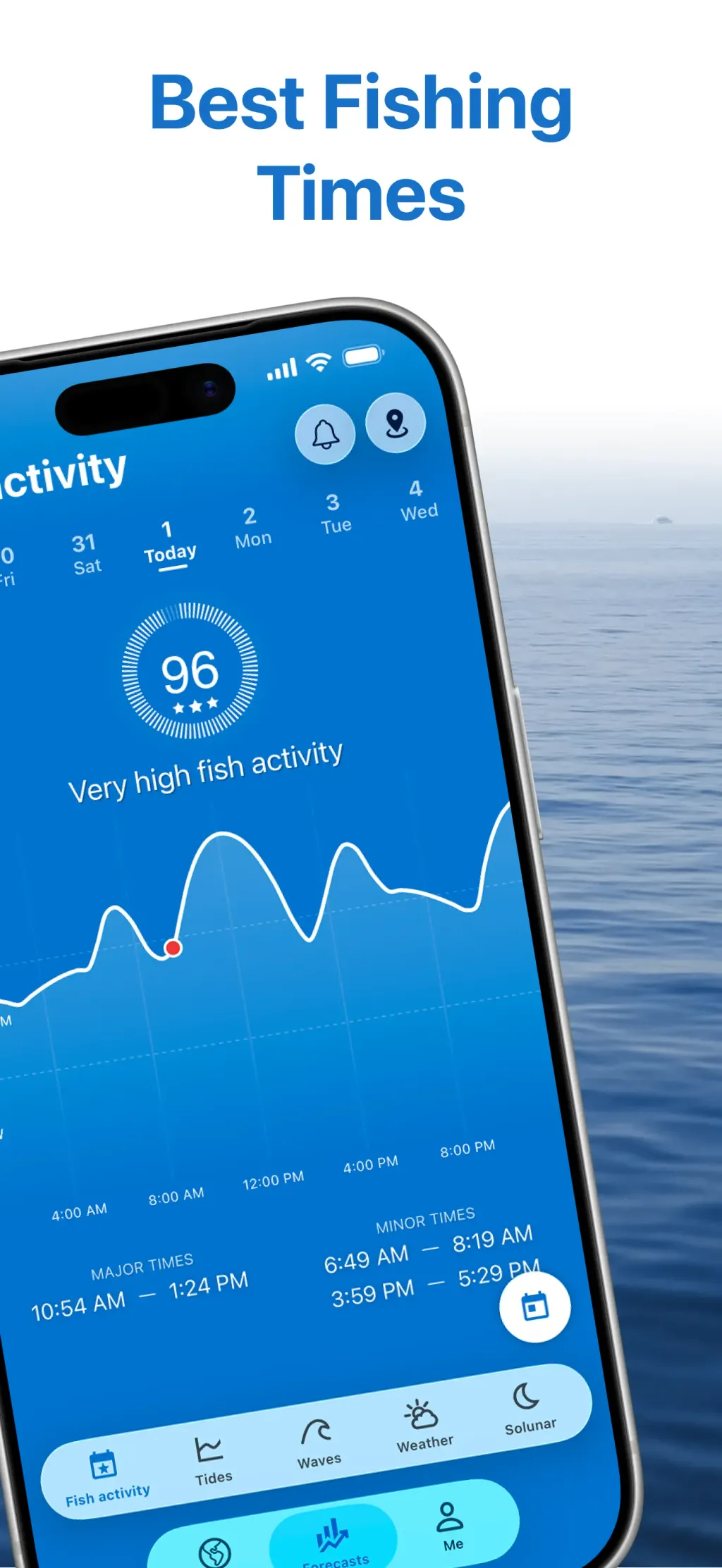 Fishing Points: Map & Forecast App Store screenshot 2