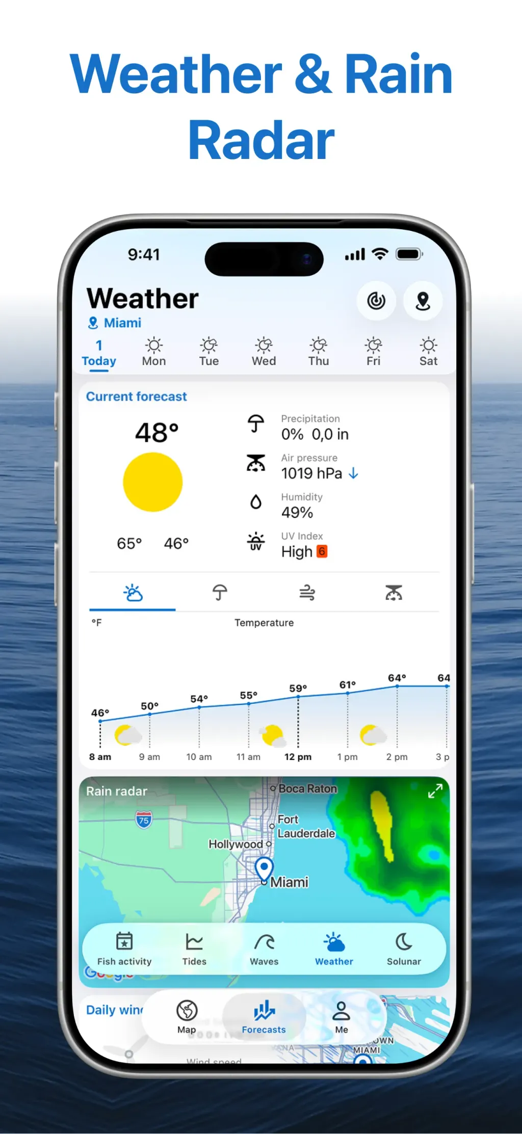 Fishing Points: Map & Forecast App Store screenshot 5