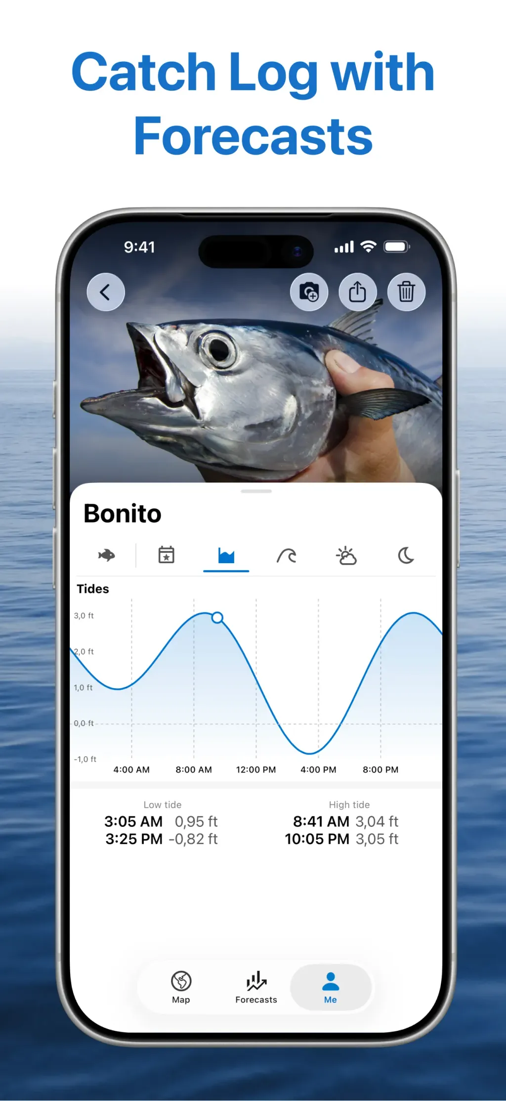Fishing Points: Map & Forecast App Store screenshot 7