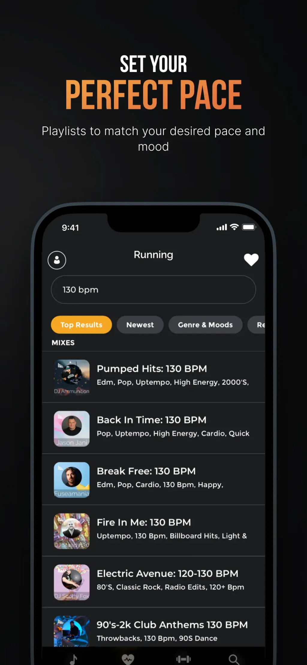 Fit Radio: Train Inspired App Store screenshot 7