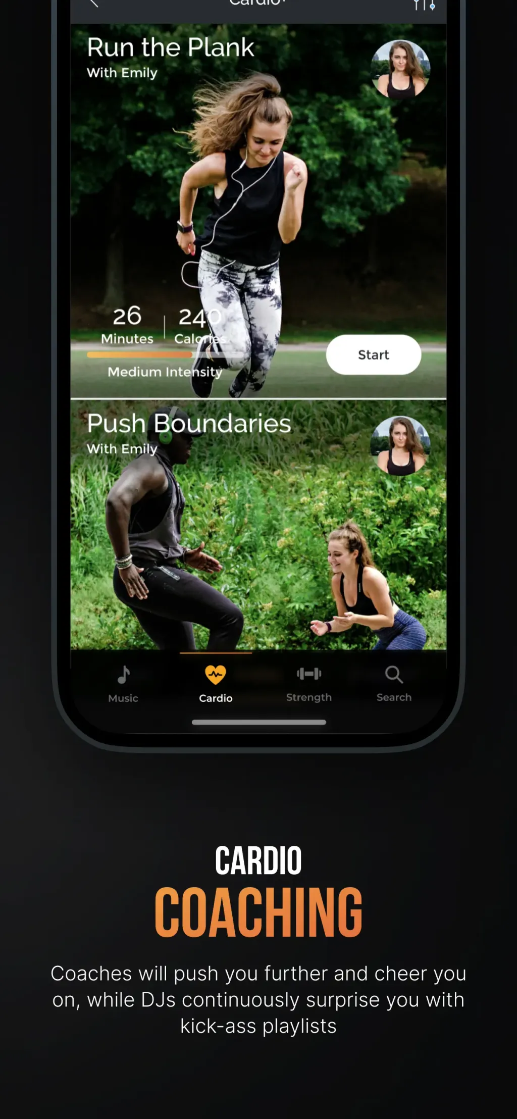 Fit Radio: Train Inspired App Store screenshot 8