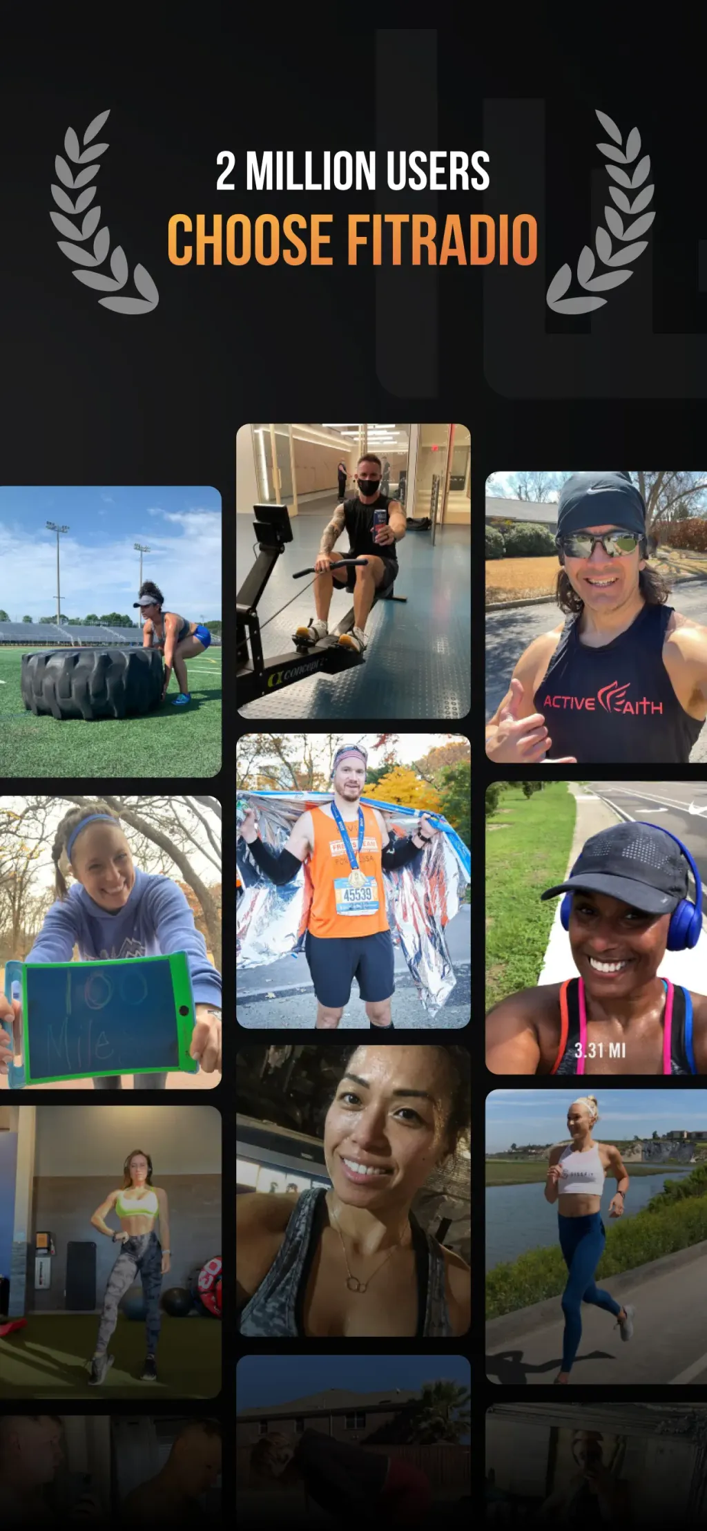 Fit Radio: Train Inspired App Store screenshot 9