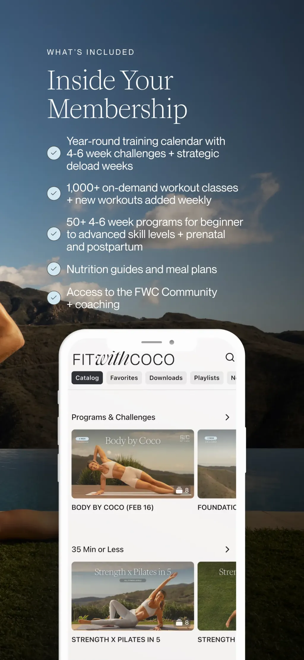 Fit with Coco App Store screenshot 2
