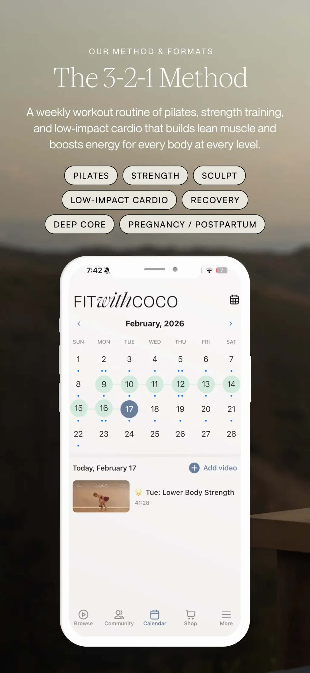 Fit with Coco App Store screenshot 3