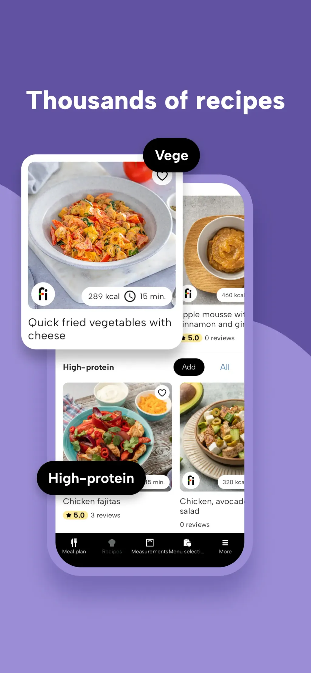Fitatu AI Calorie Counter App Store screenshot 3