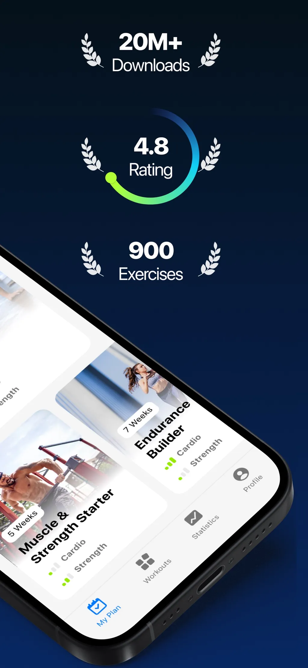 Fitify: Home Workout, AI Coach App Store screenshot 2