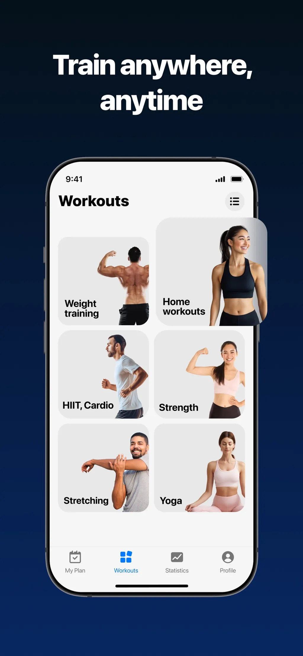 Fitify: Home Workout, AI Coach App Store screenshot 3