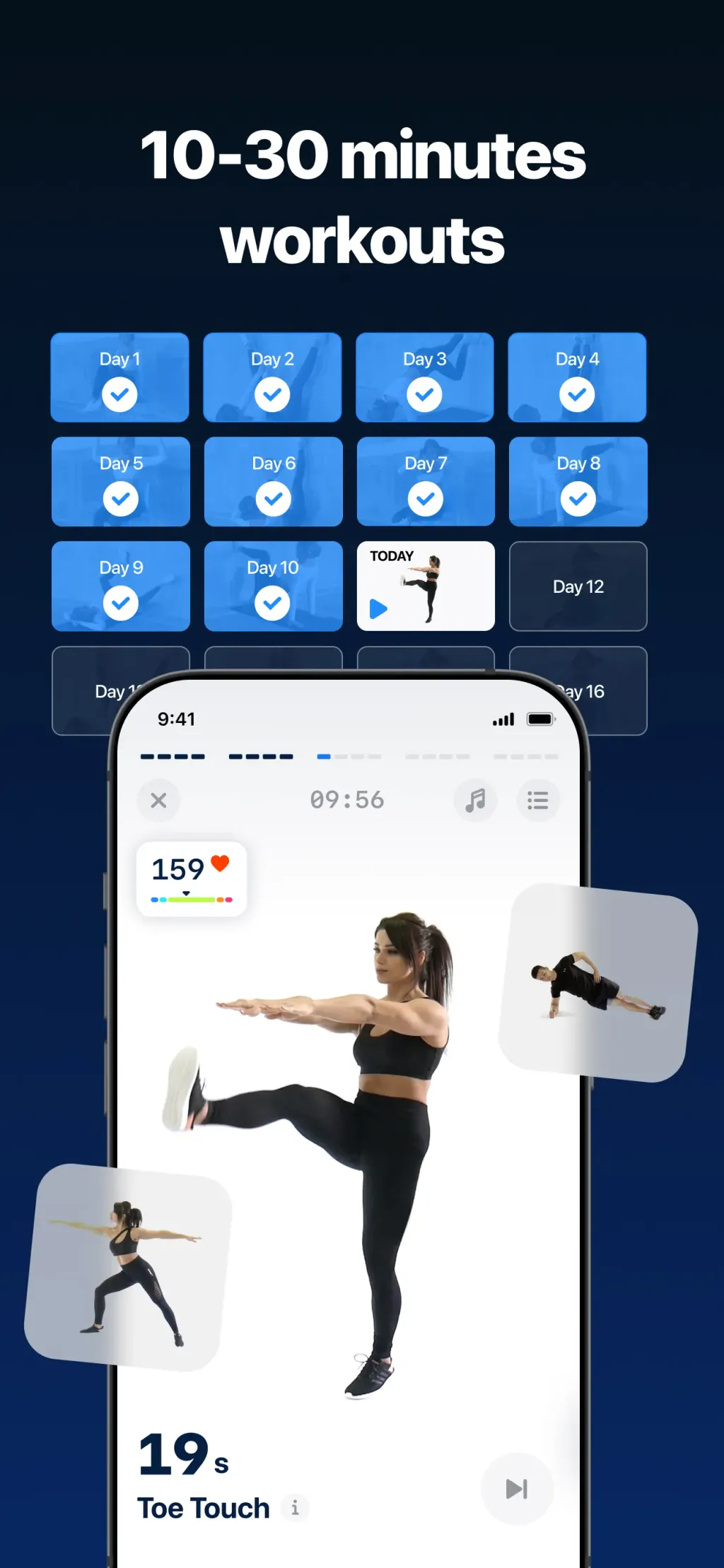 Fitify: Home Workout, AI Coach App Store screenshot 4
