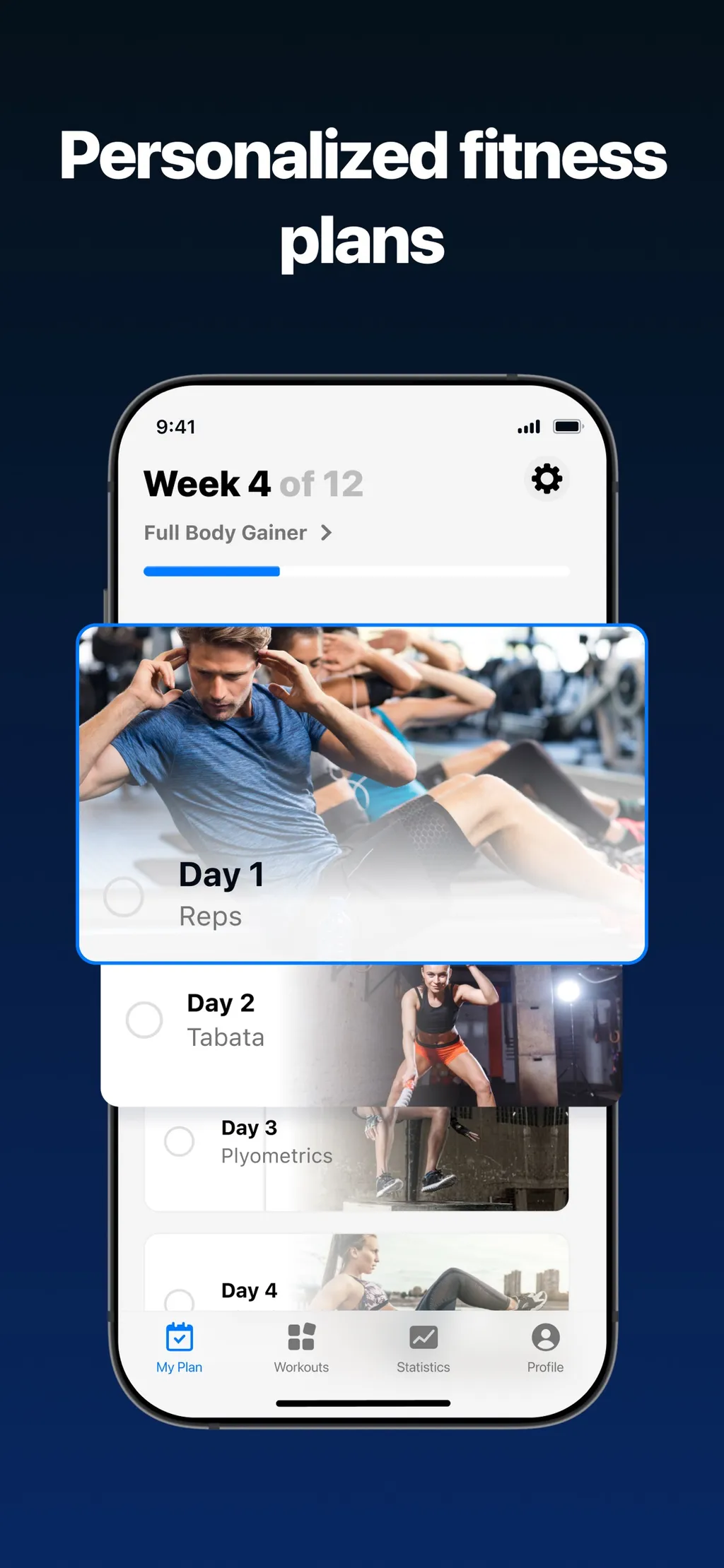 Fitify: Home Workout, AI Coach App Store screenshot 5