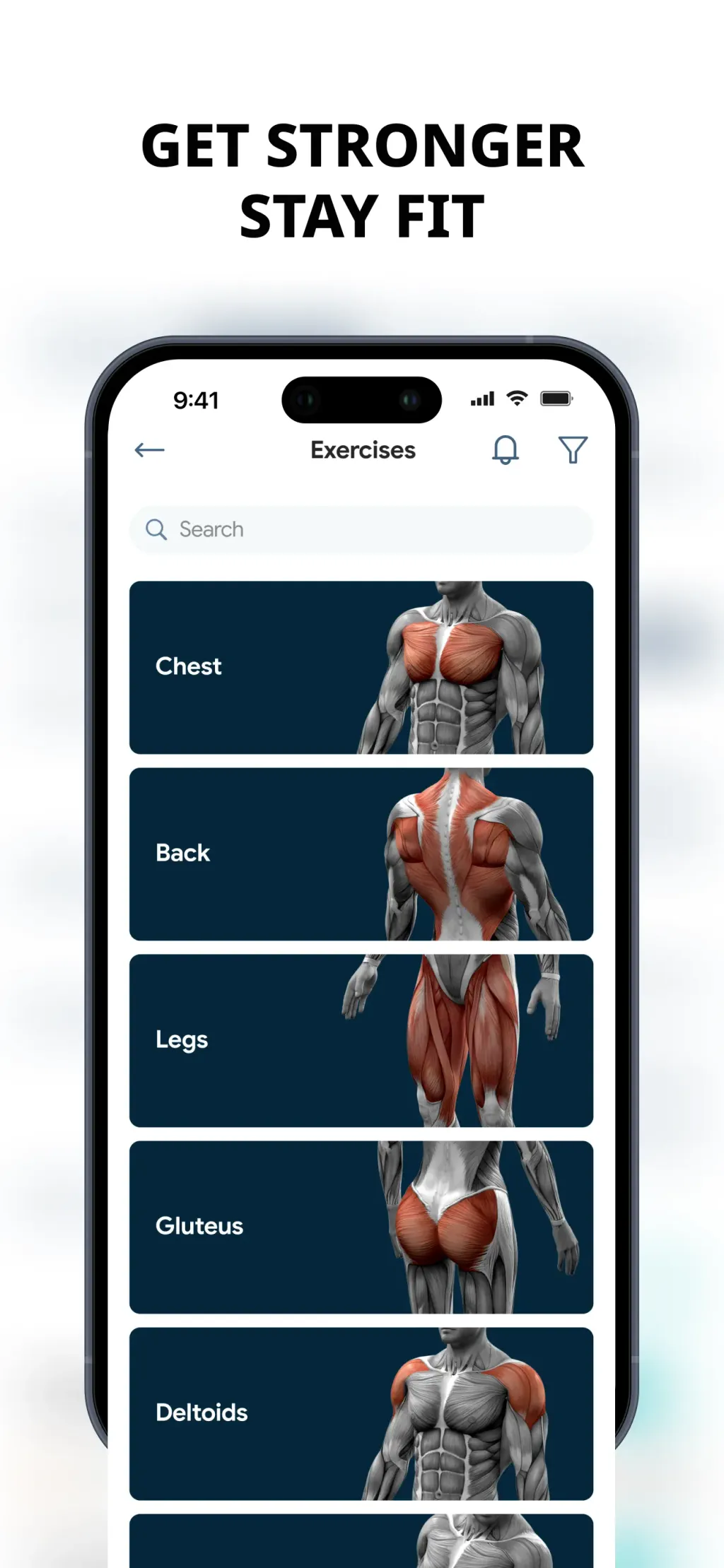 Fitness App: Gym Workout Plan App Store screenshot 1