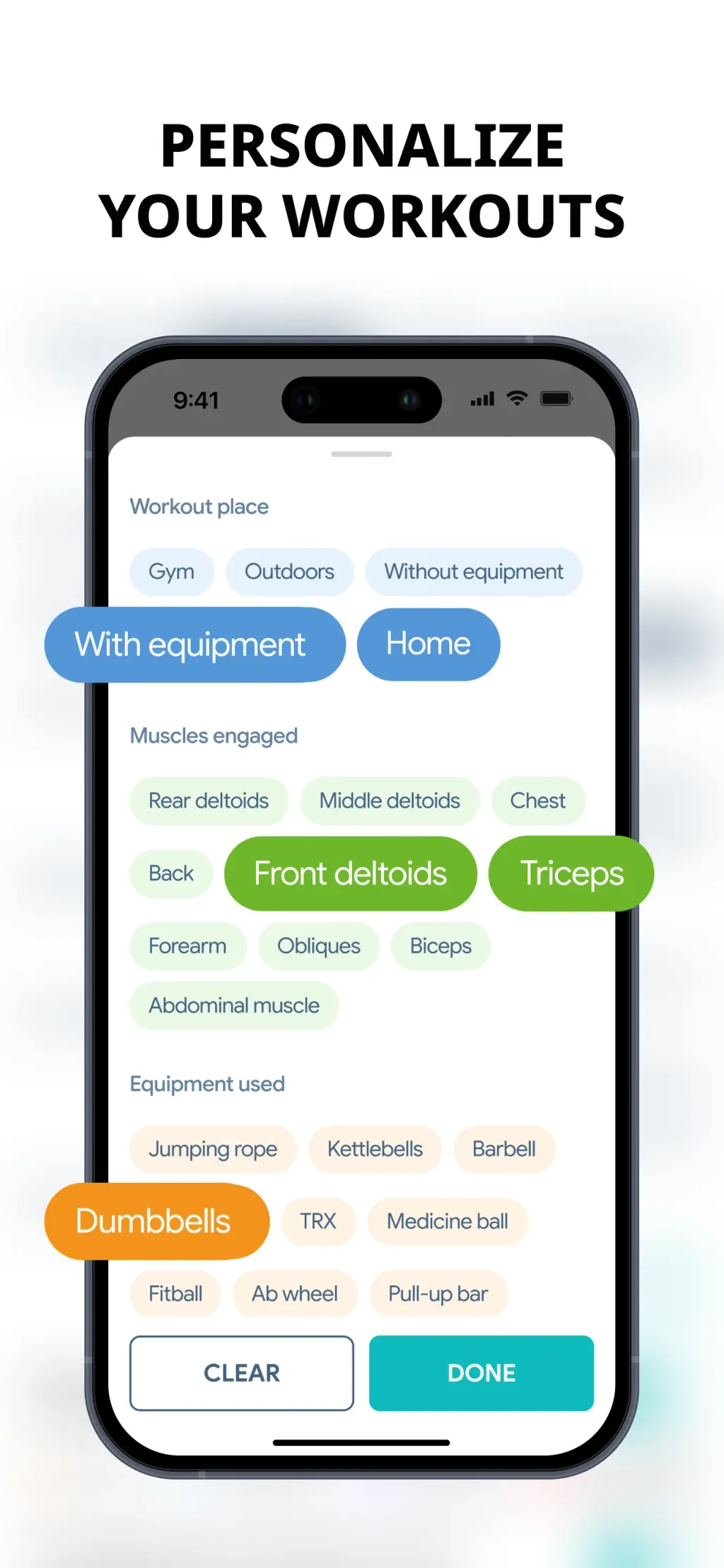 Fitness App: Gym Workout Plan App Store screenshot 10