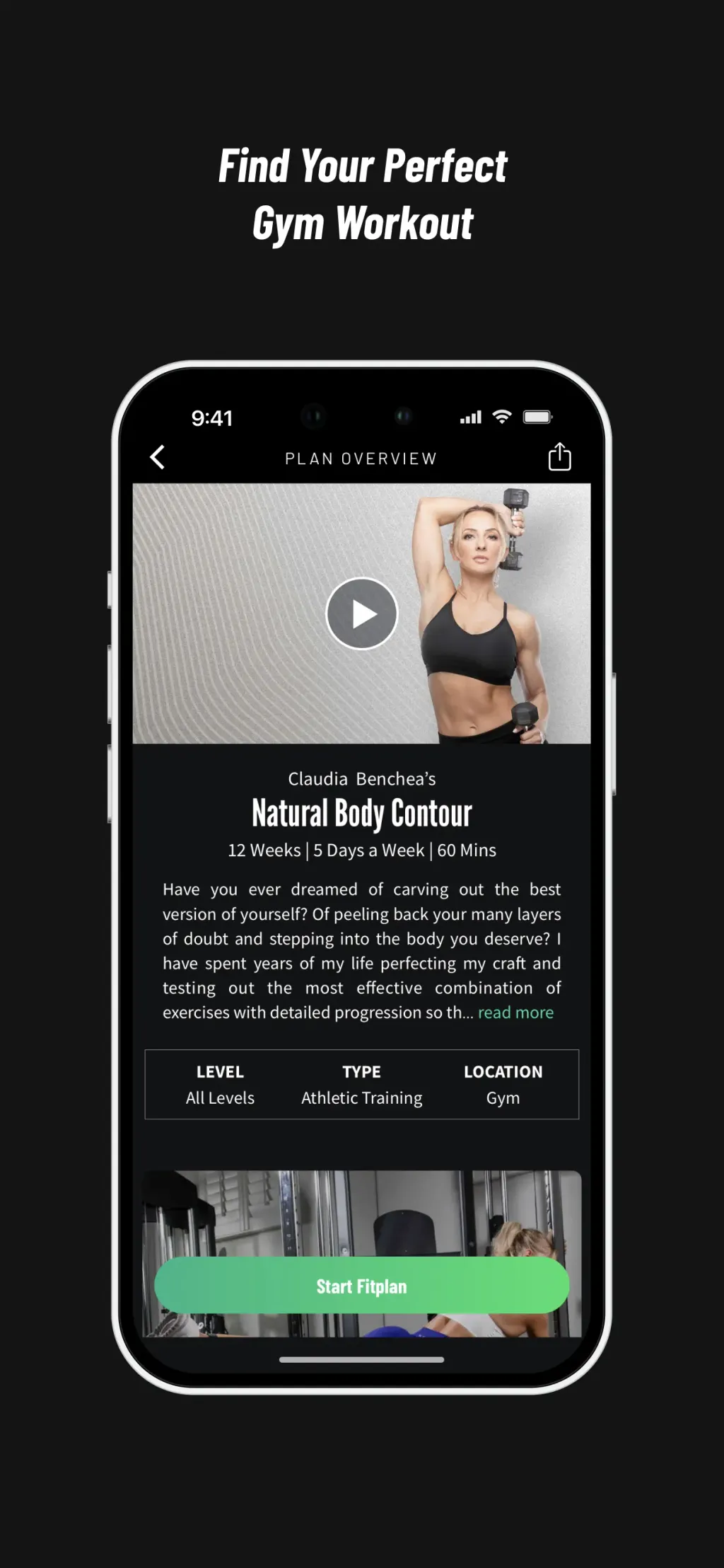 Fitplan®: Gym & Home Workouts App Store screenshot 2