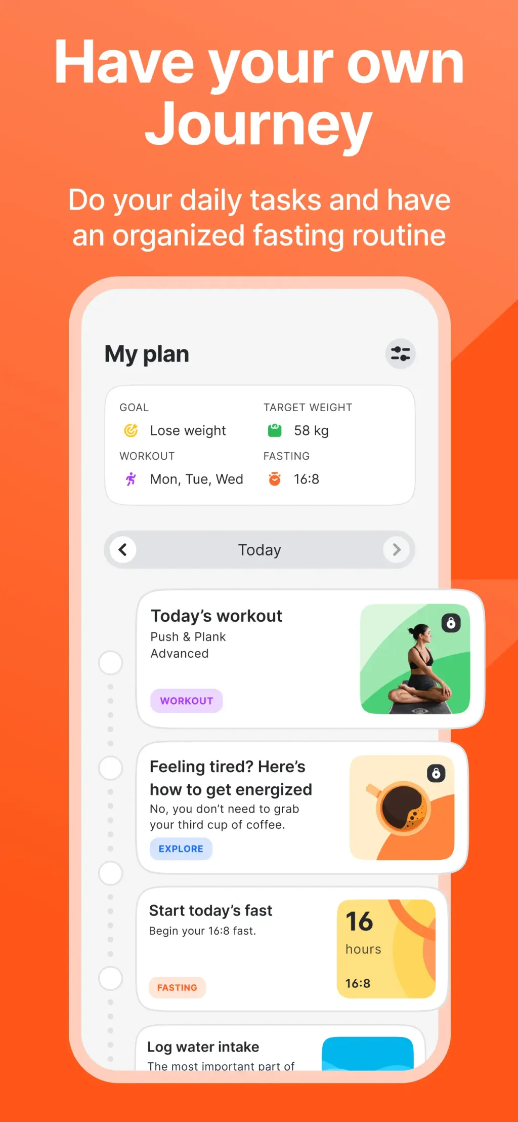 Fitself: Fitness and Fasting App Store screenshot 5