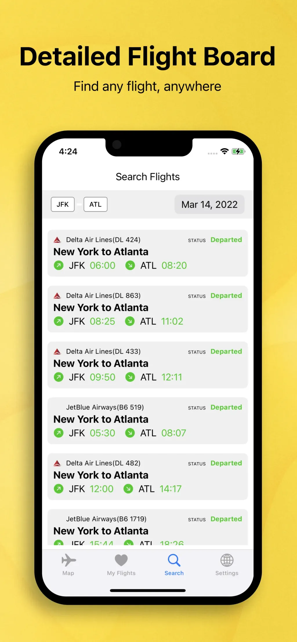 Flight Tracker Live App Store screenshot 2