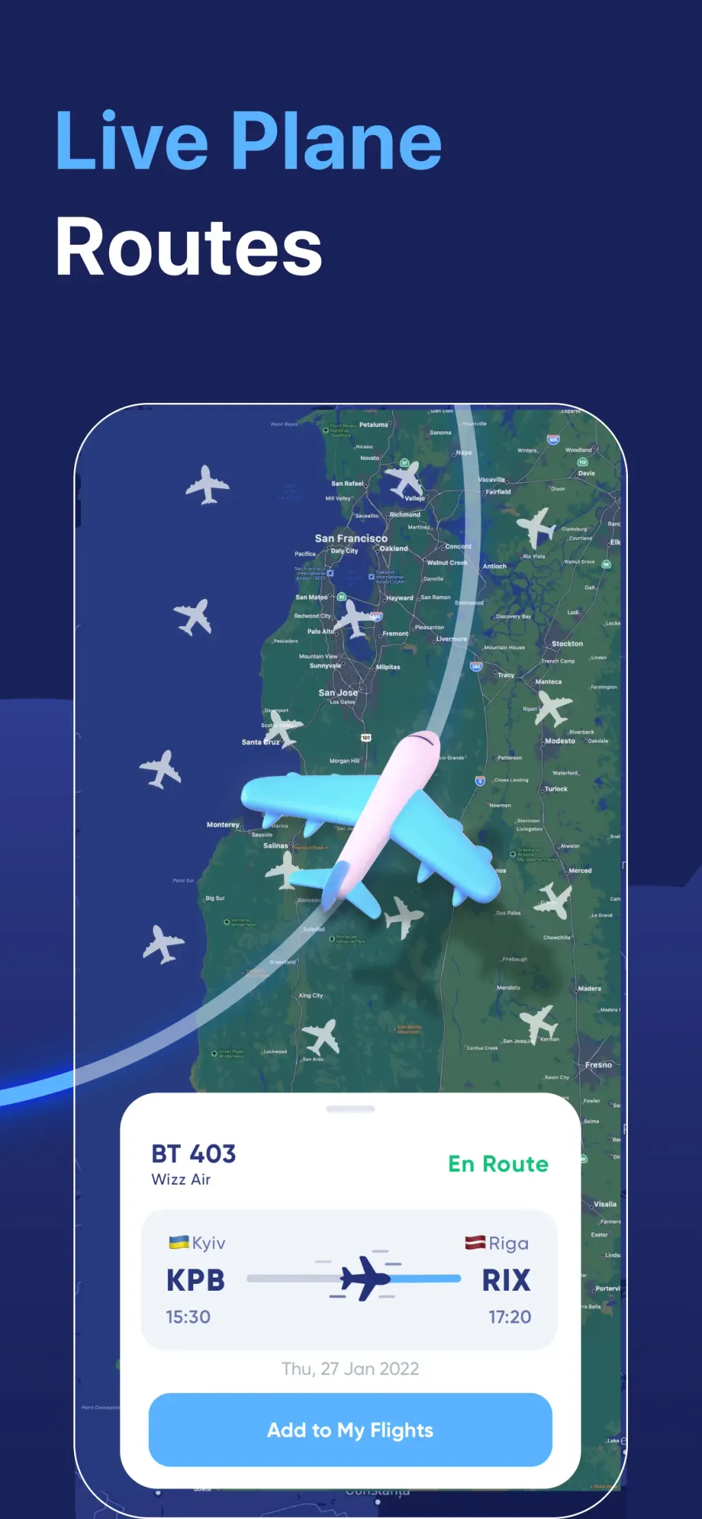 Flight Tracker & Radar App Store screenshot 2