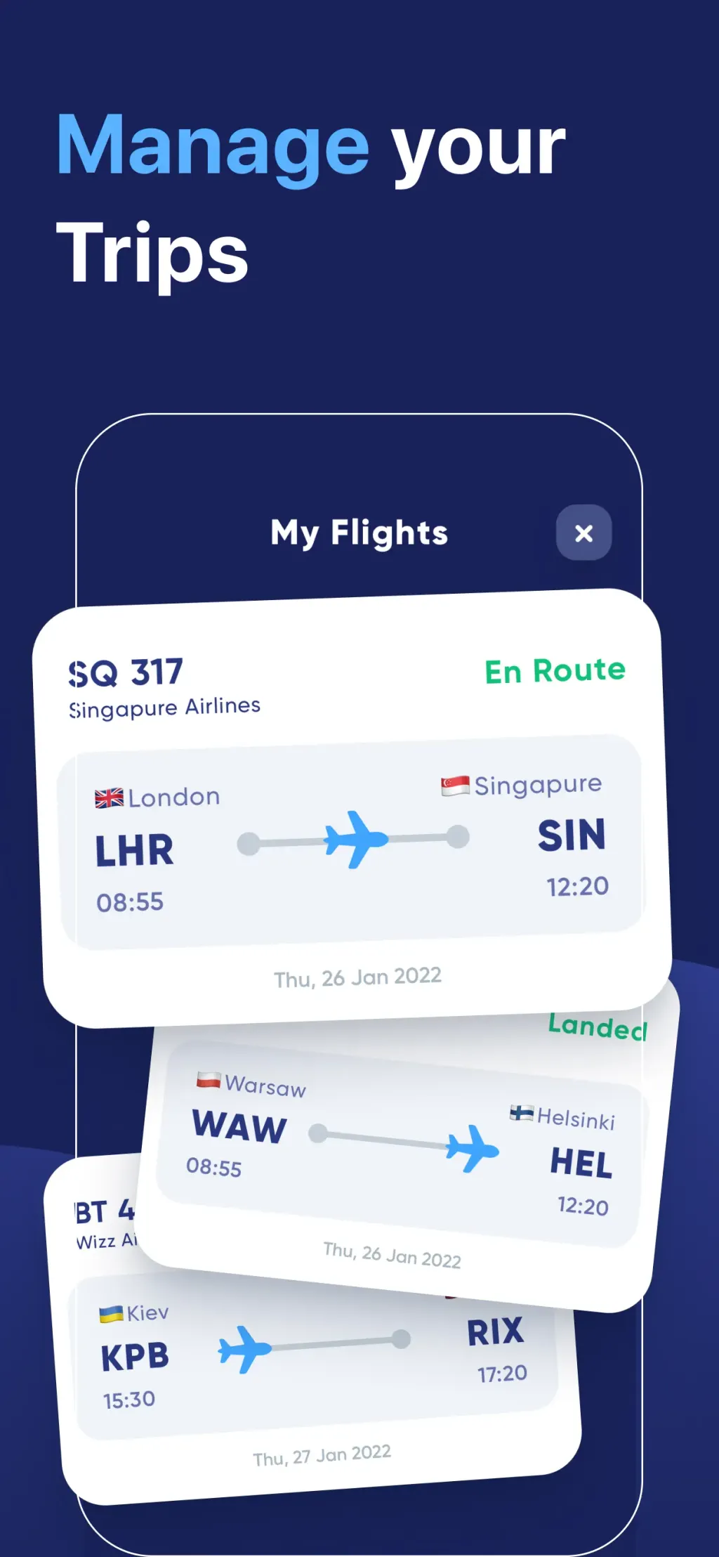 Flight Tracker & Radar App Store screenshot 6