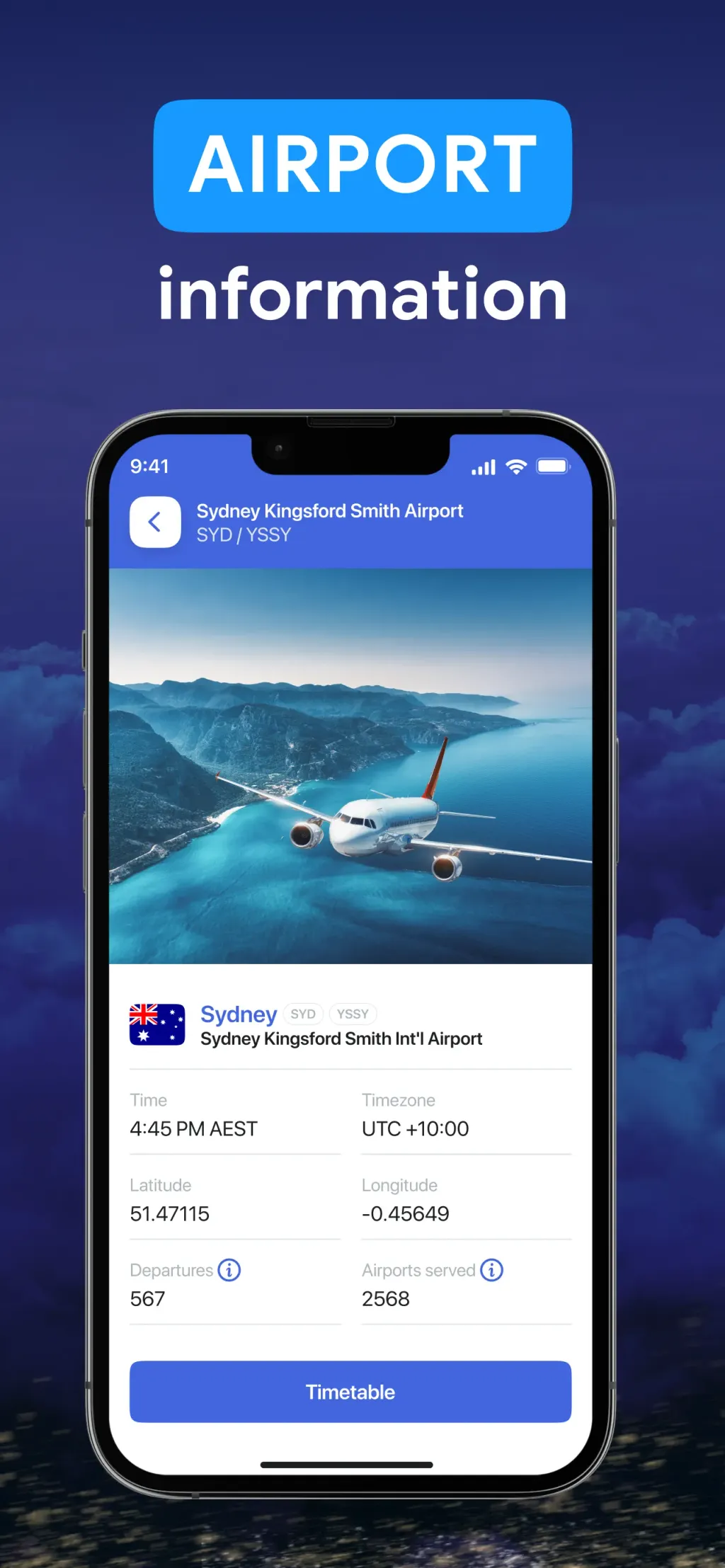 Flight Radar Airplane Tracker App Store screenshot 5