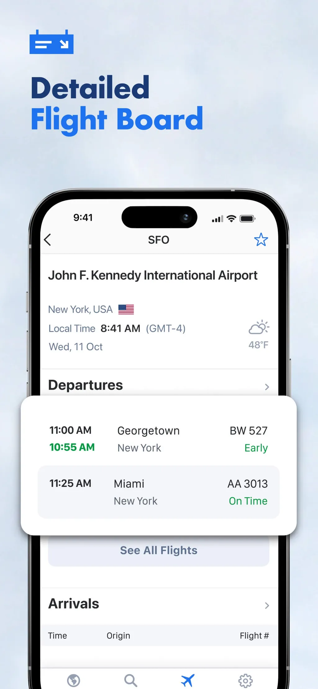 Flight Tracker + App Store screenshot 6
