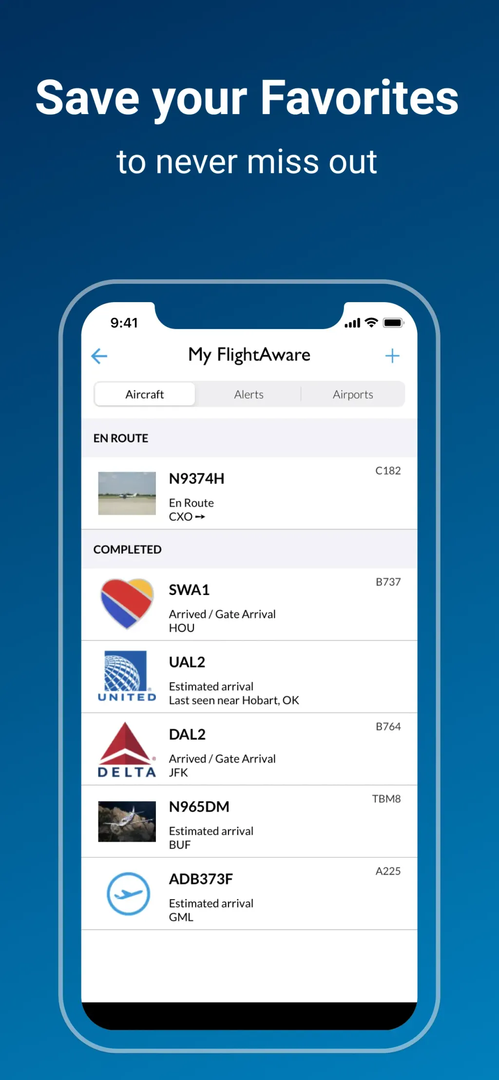 FlightAware Flight Tracker App Store screenshot 6