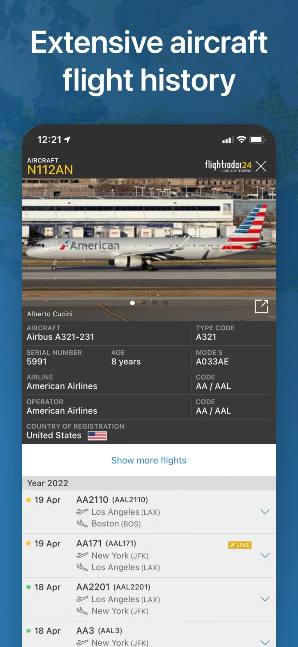 Flightradar24 | Flight Tracker App Store screenshot 9