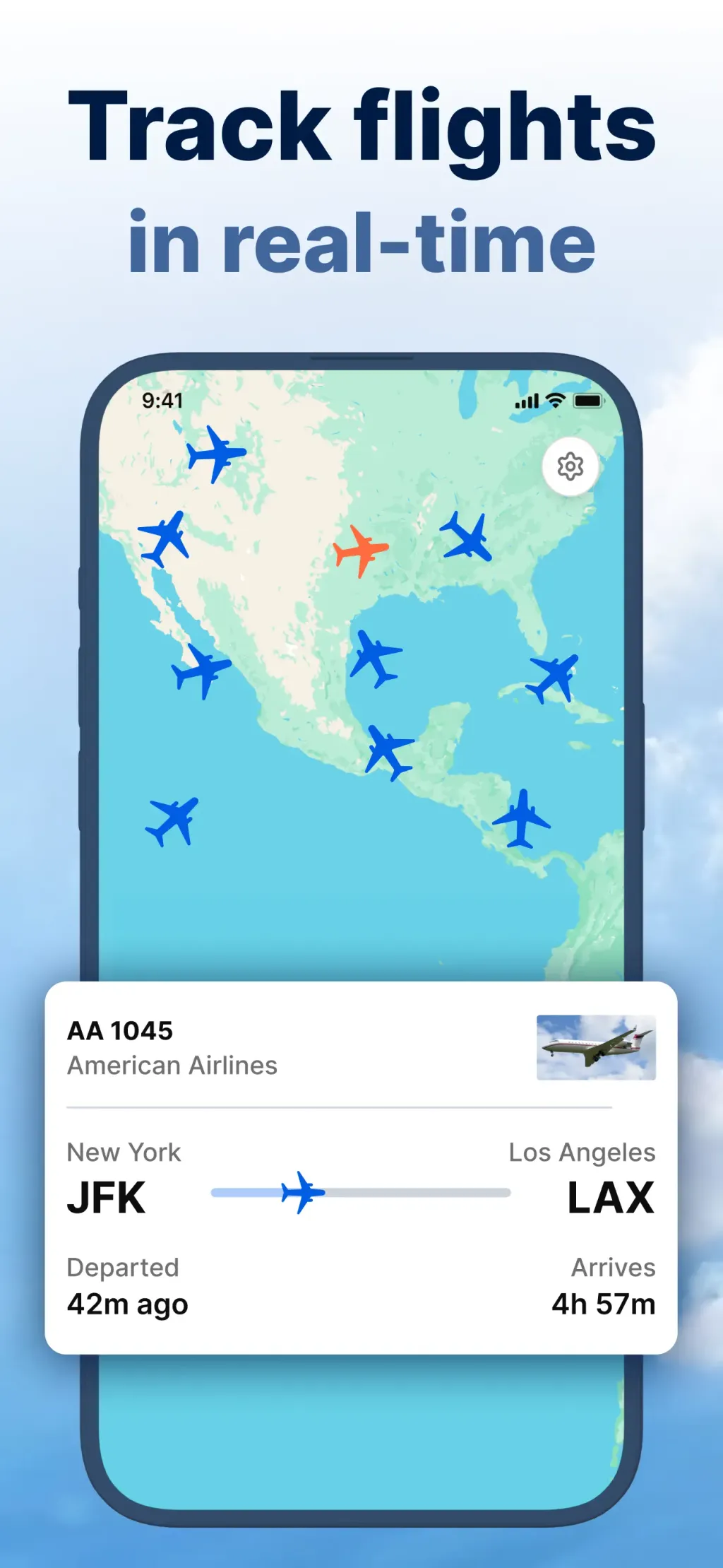 FlightSky: Flight Tracker screenshot 1