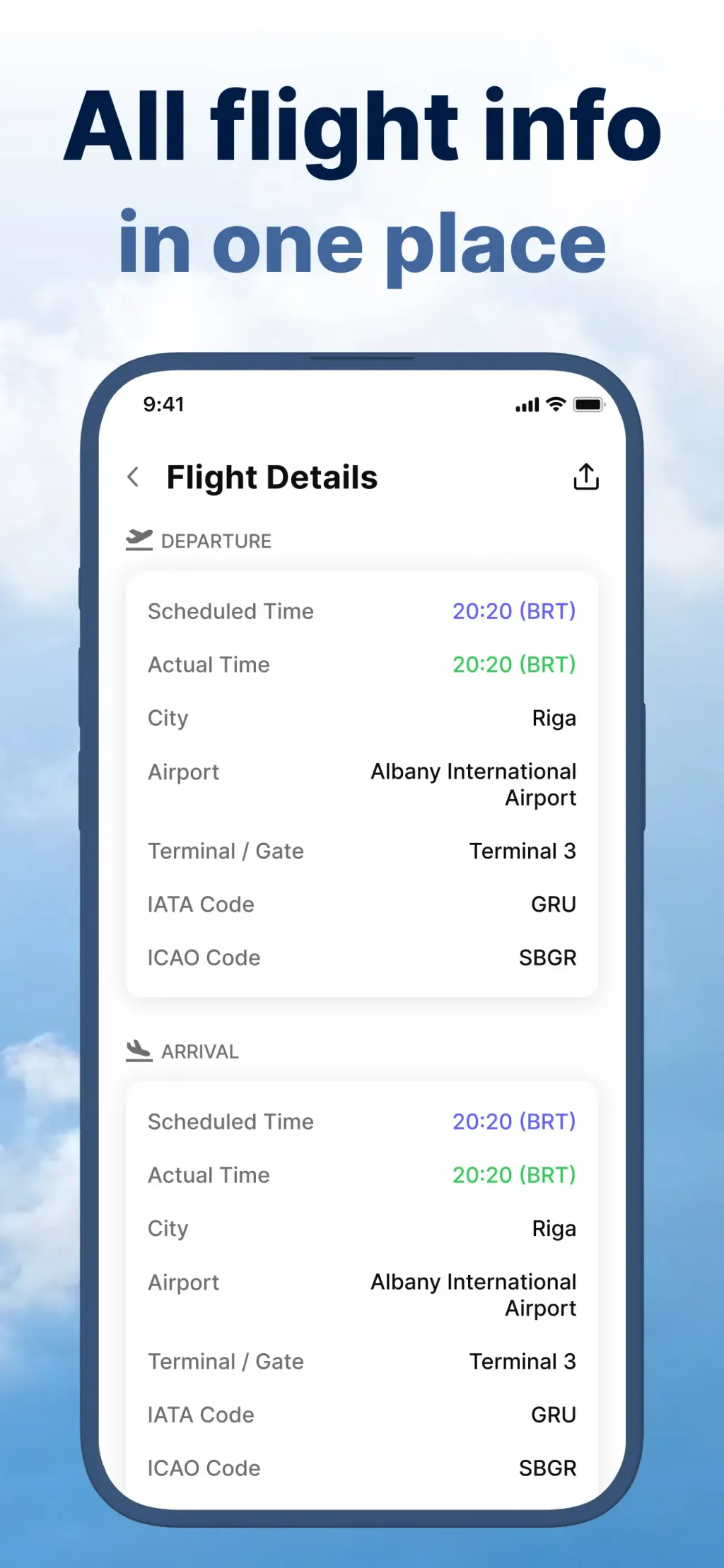 FlightSky: Flight Tracker screenshot 3